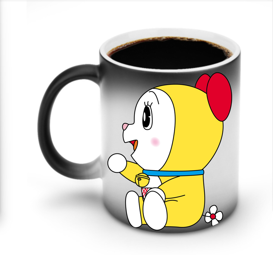（画像用） ドラえもん ドラミ Doraemon Dorami 温度変色マグカップ