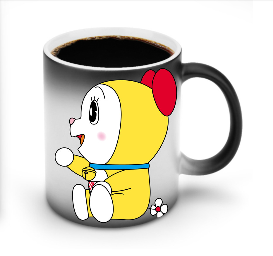 （画像用） ドラえもん ドラミ Doraemon Dorami 温度変色マグカップ