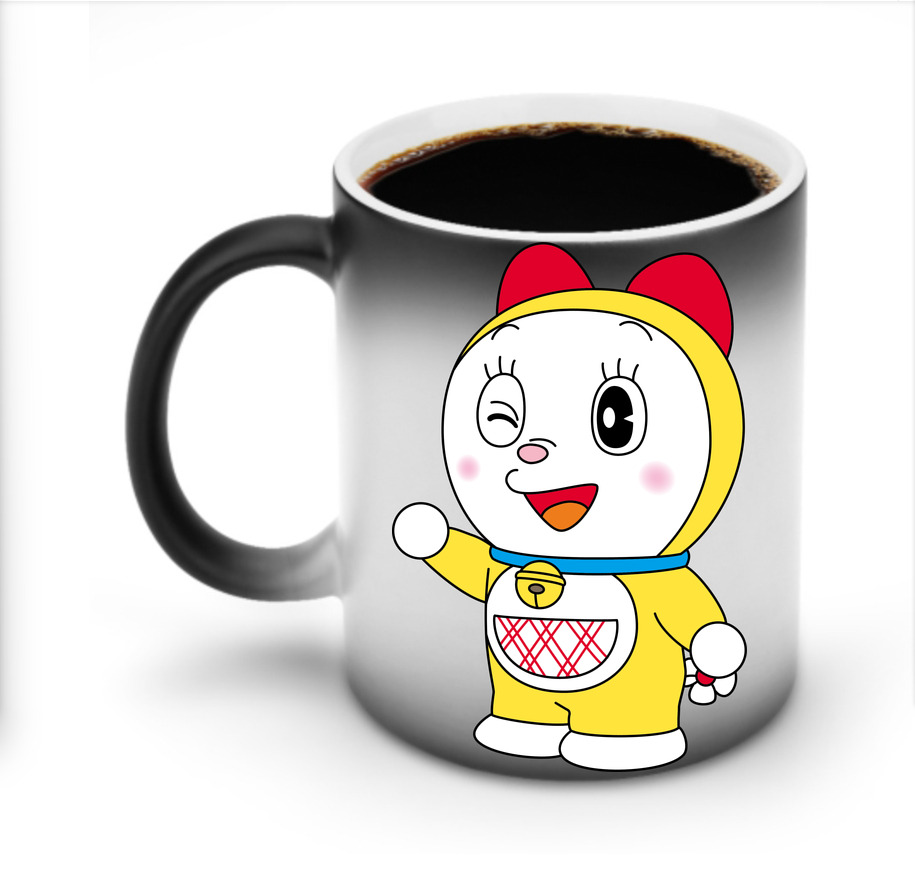 （画像用） ドラえもん ドラミ Doraemon Dorami 温度変色マグカップ