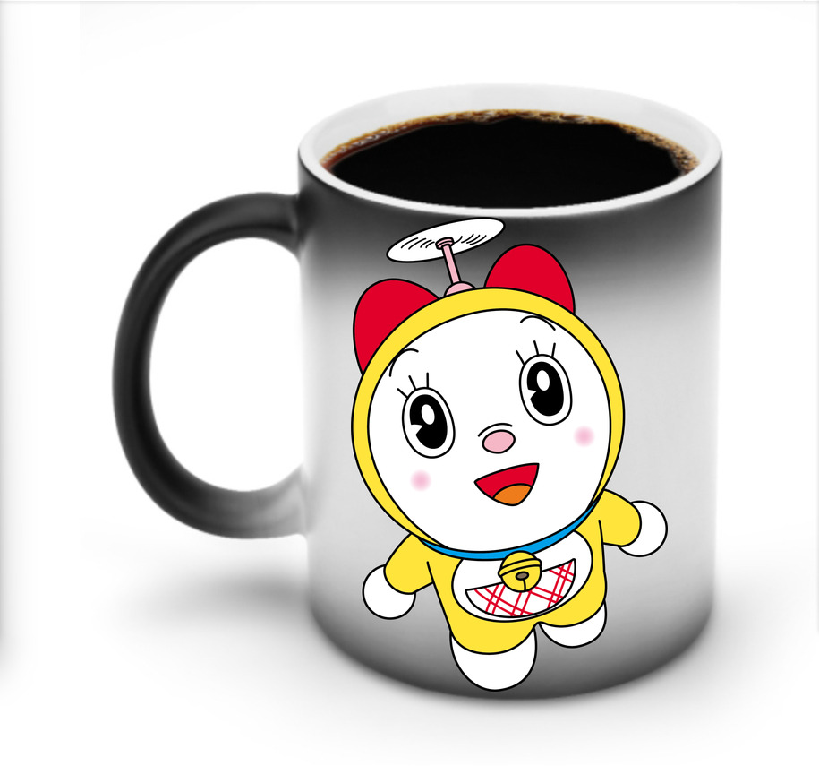 （画像用） ドラえもん ドラミ Doraemon Dorami 温度変色マグカップ