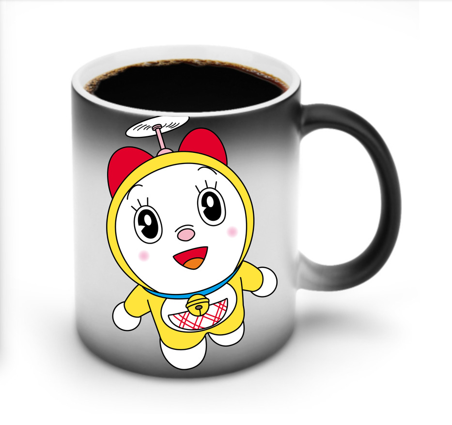 （画像用） ドラえもん ドラミ Doraemon Dorami 温度変色マグカップ
