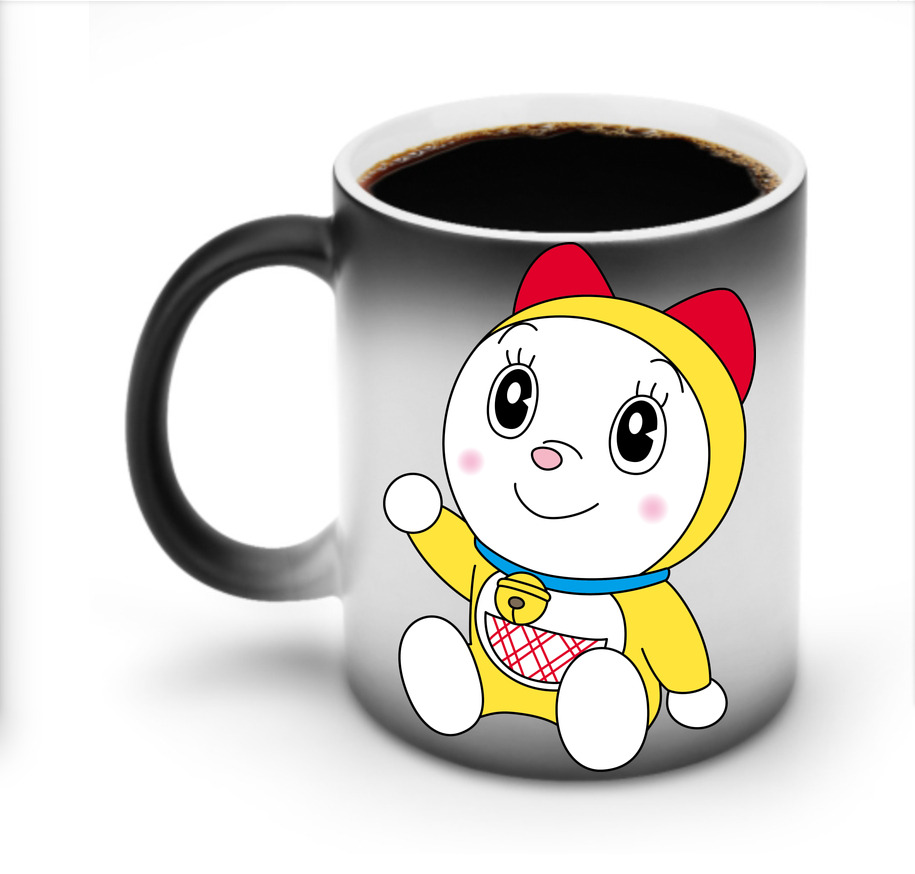 （画像用） ドラえもん ドラミ Doraemon Dorami 温度変色マグカップ