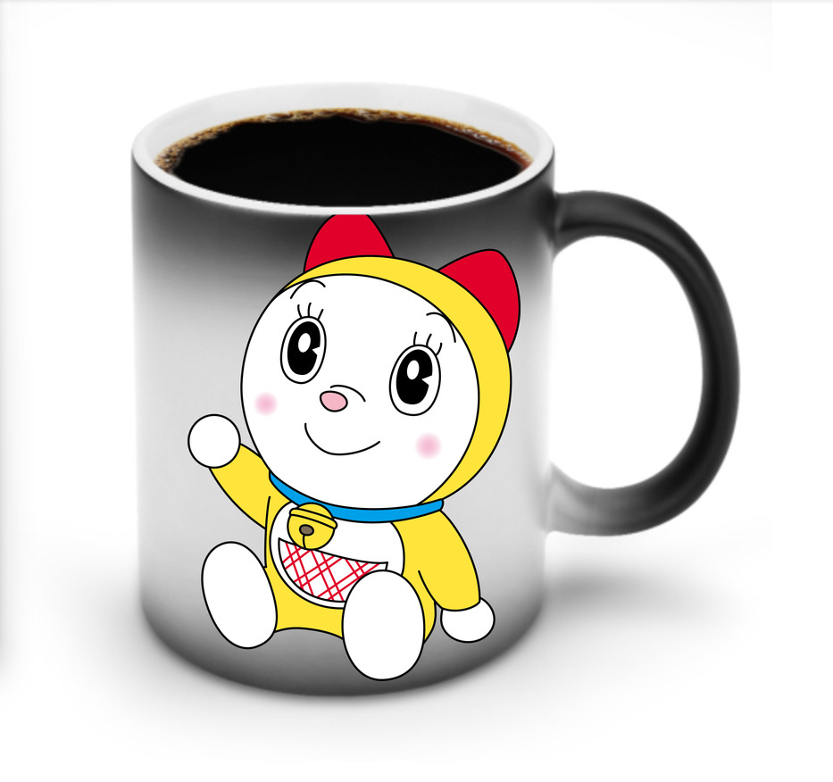 （画像用） ドラえもん ドラミ Doraemon Dorami 温度変色マグカップ