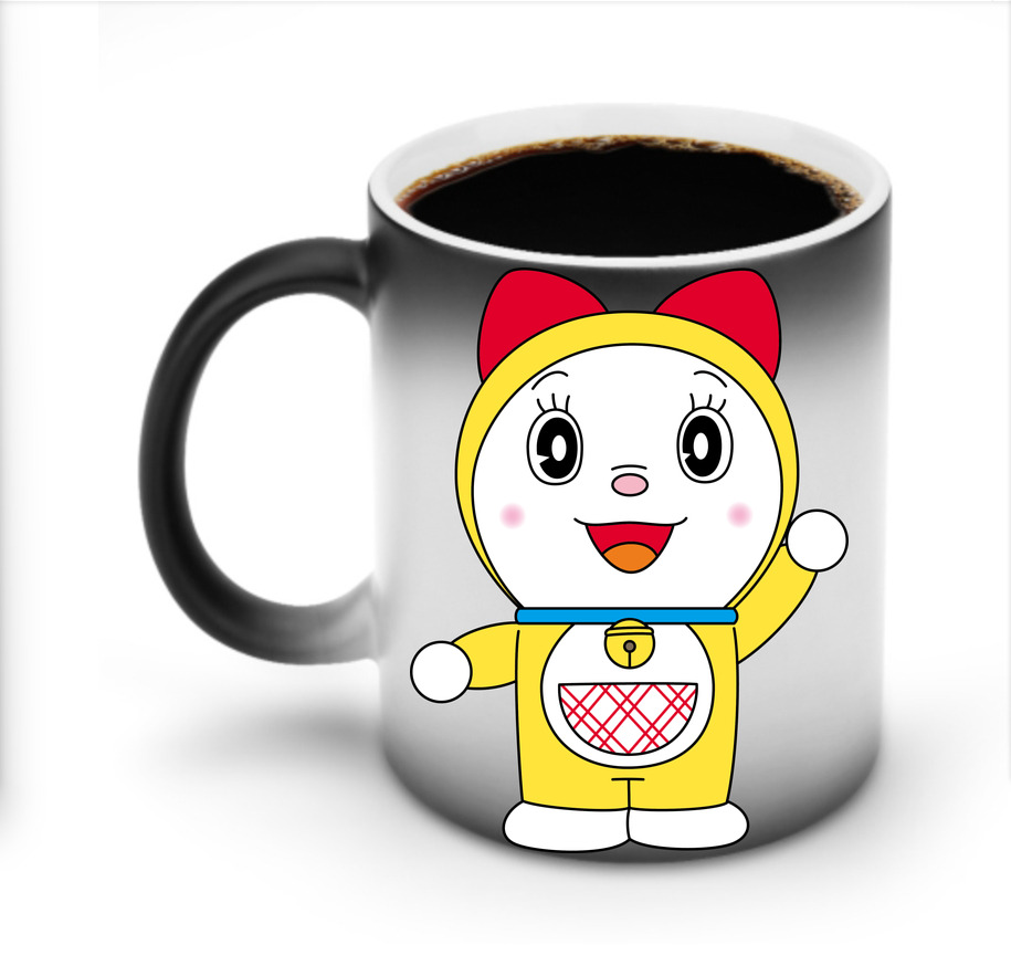 （画像用） ドラえもん ドラミ Doraemon Dorami 温度変色マグカップ