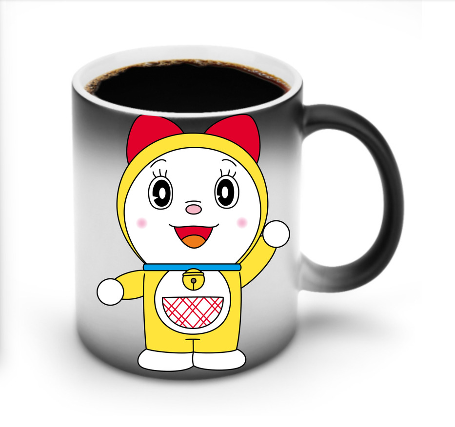 （画像用） ドラえもん ドラミ Doraemon Dorami 温度変色マグカップ