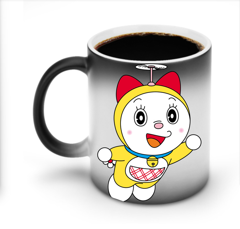 （画像用） ドラえもん ドラミ Doraemon Dorami 温度変色マグカップ
