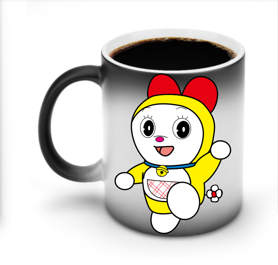 （画像用） ドラえもん ドラミ Doraemon Dorami 温度変色マグカップ