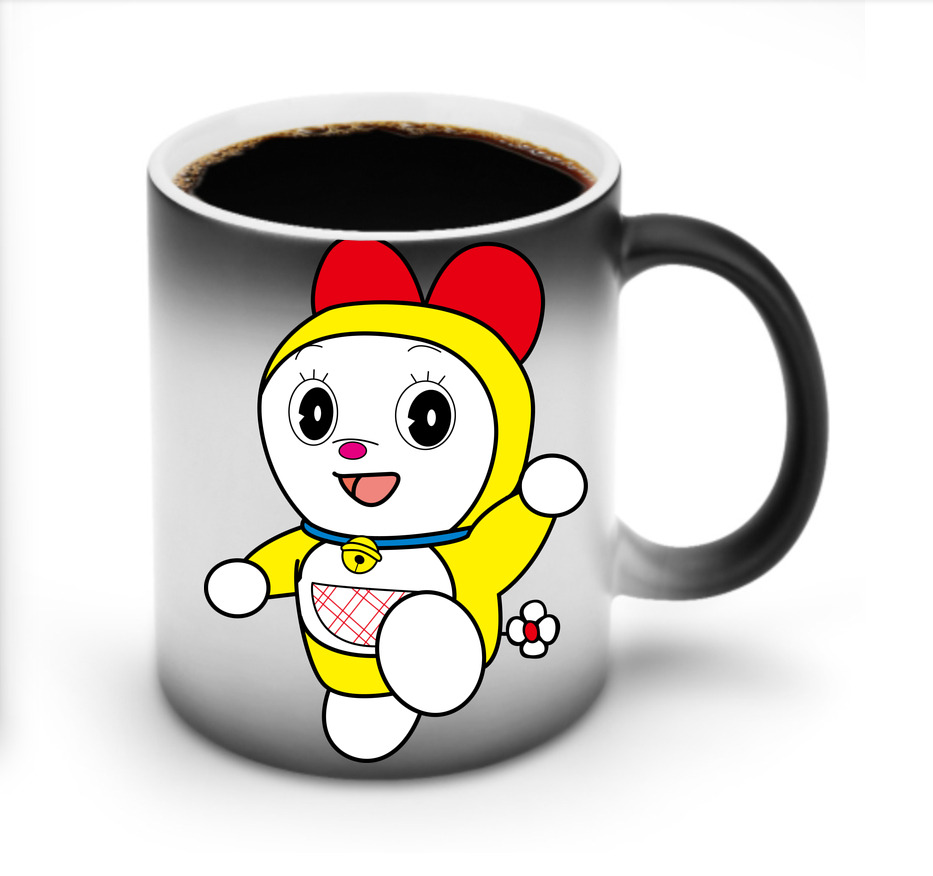 （画像用） ドラえもん ドラミ Doraemon Dorami 温度変色マグカップ