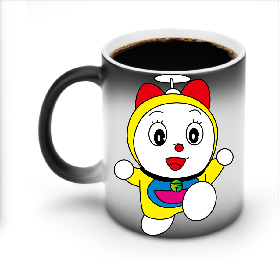 （画像用） ドラえもん ドラミ Doraemon Dorami 温度変色マグカップ