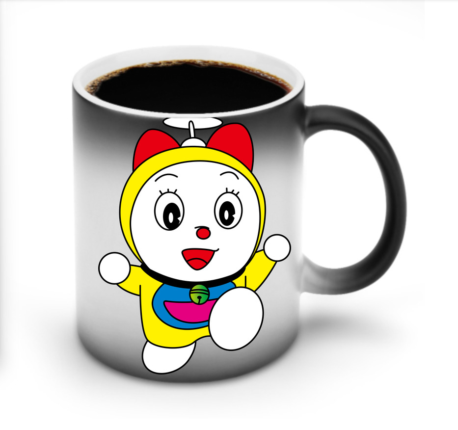 （画像用） ドラえもん ドラミ Doraemon Dorami 温度変色マグカップ