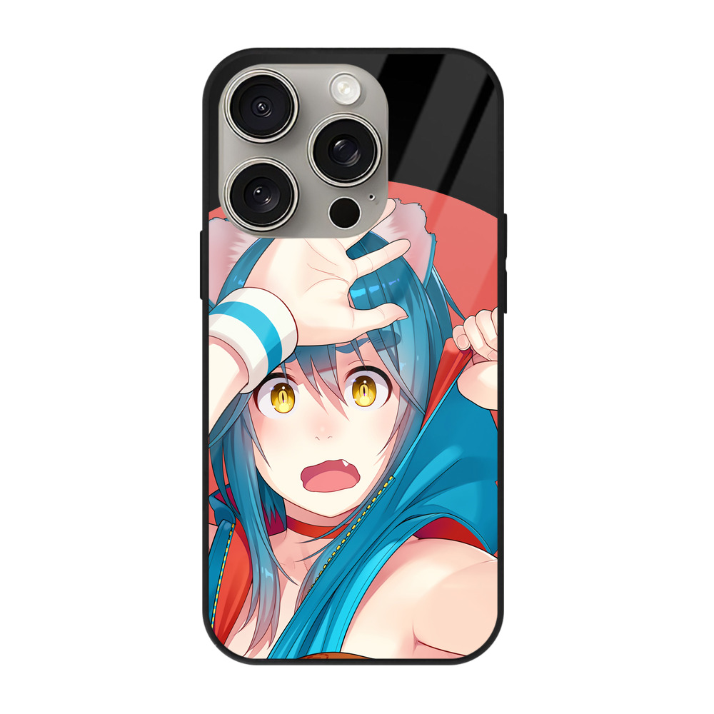 （画像用） ドラえもん Doraemon 【iPhone15Pro対応】スマホケース 耐衝撃＆黄変防止 背面ガラス