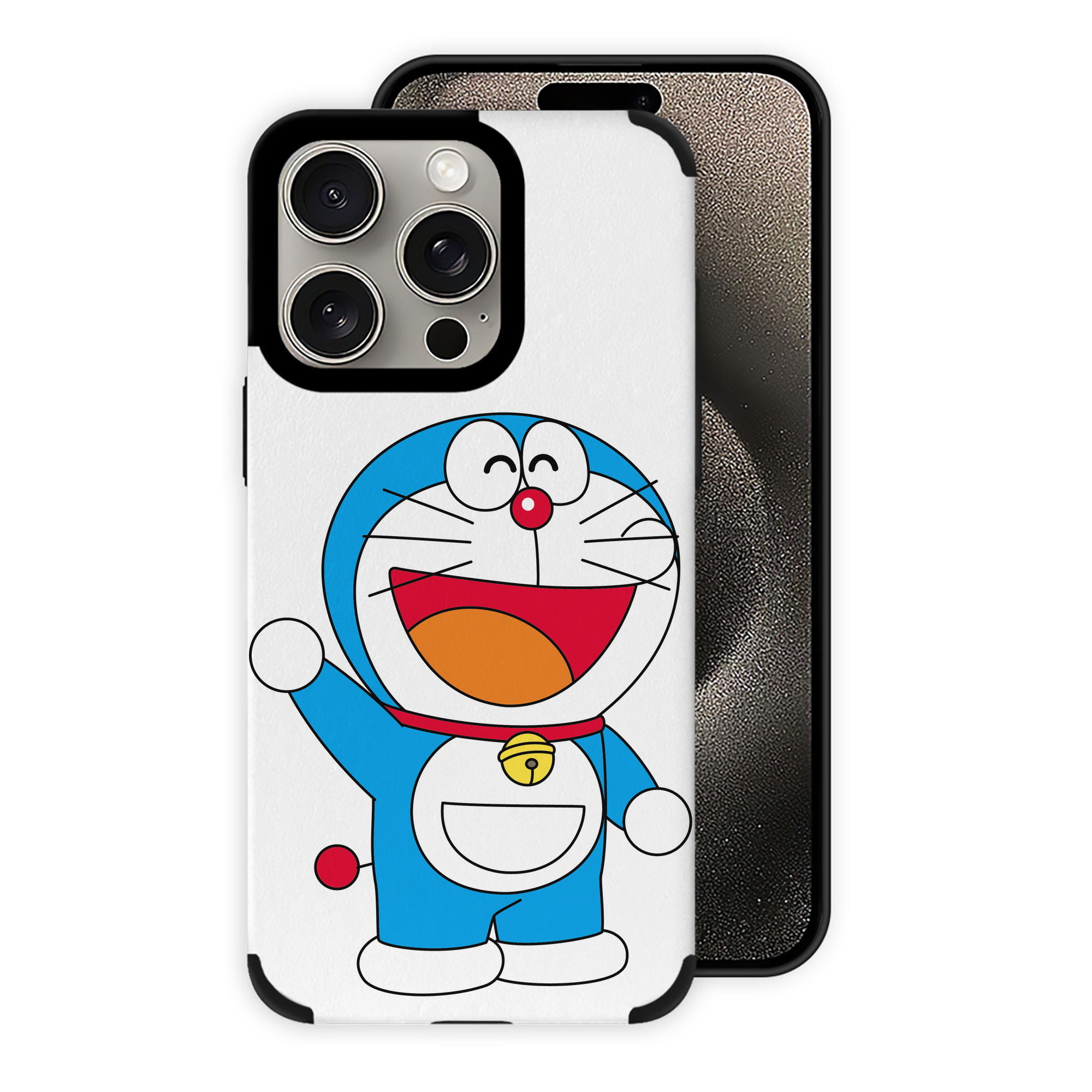 （画像用） ドラえもん Doraemon 【iPhone15ProMax対応】 PUレザー スマホケース 耐衝撃＆黄変防止