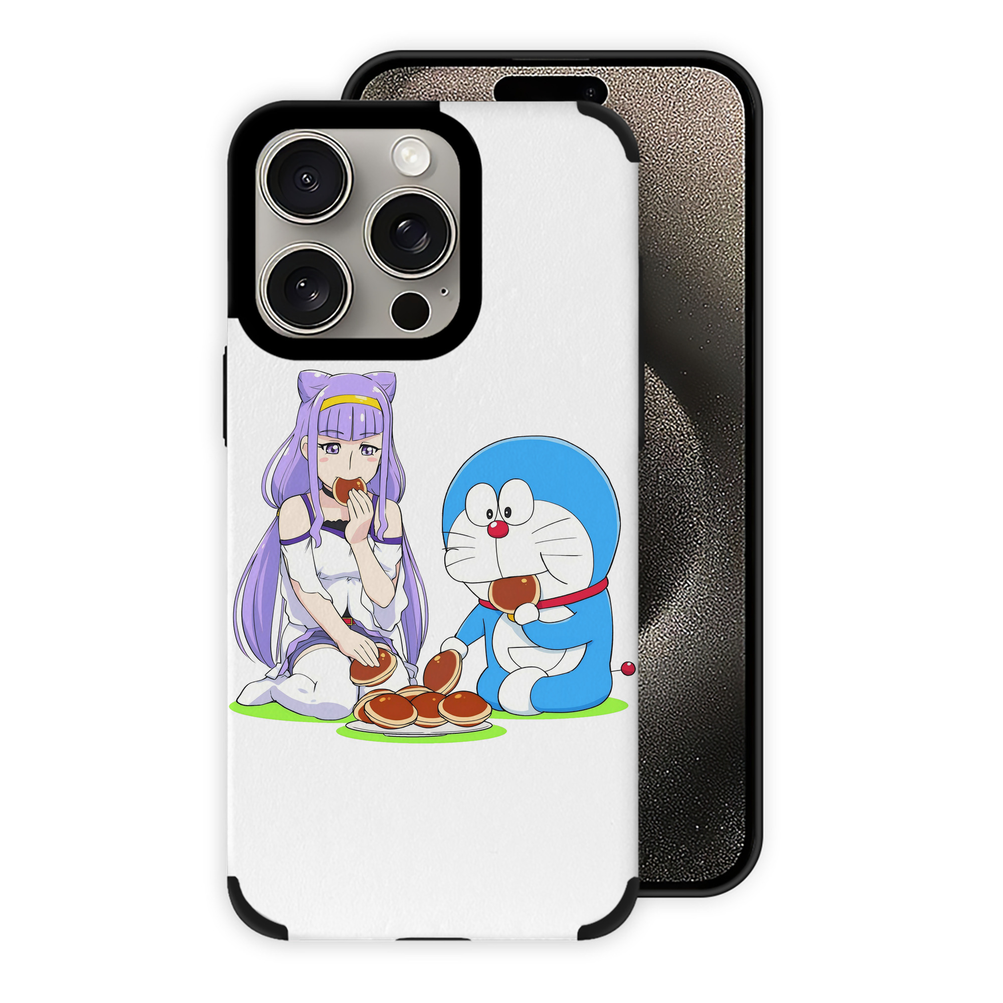 （画像用） ドラえもん Doraemon 【iPhone15ProMax対応】 PUレザー スマホケース 耐衝撃＆黄変防止