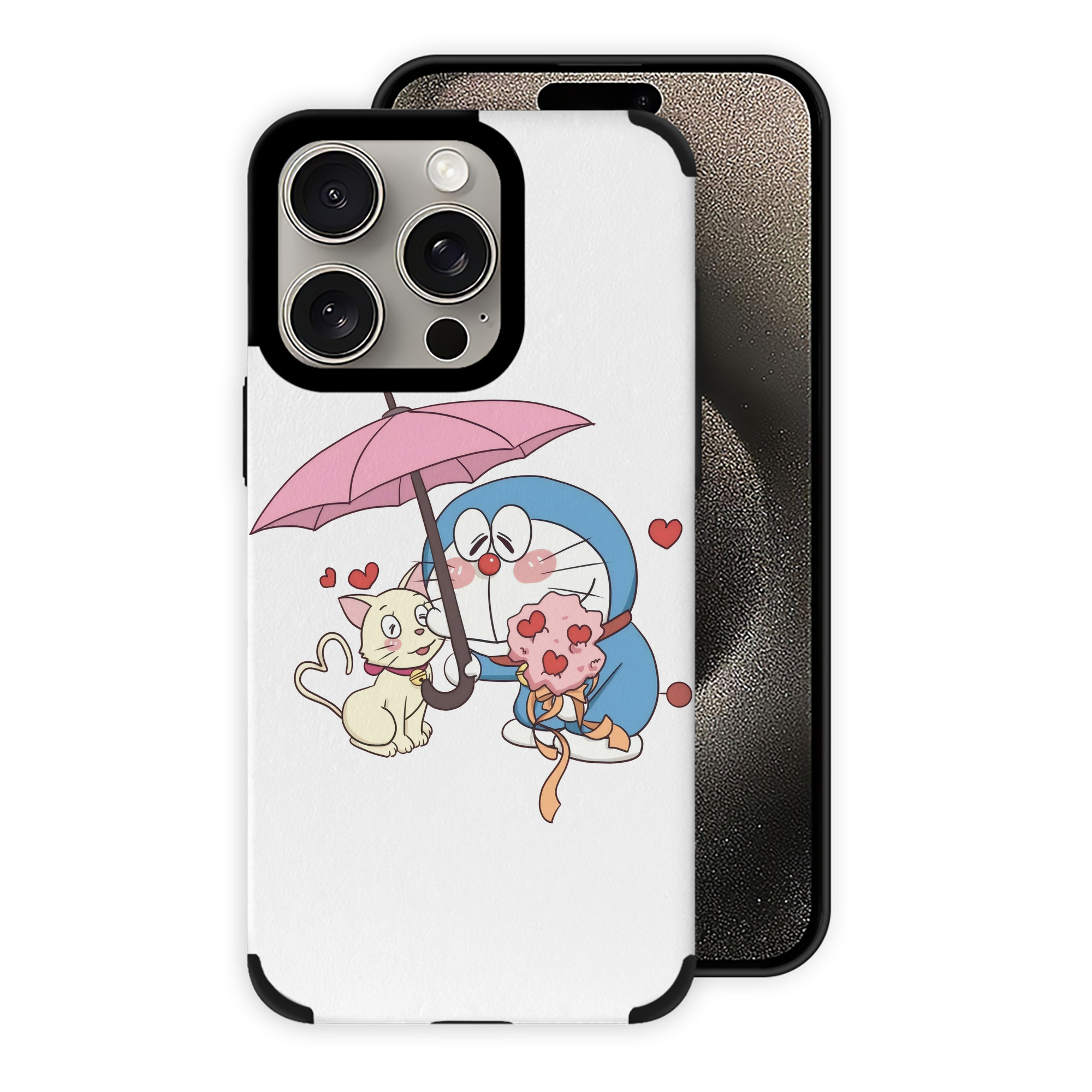 （画像用） ドラえもん Doraemon 【iPhone15ProMax対応】 PUレザー スマホケース 耐衝撃＆黄変防止