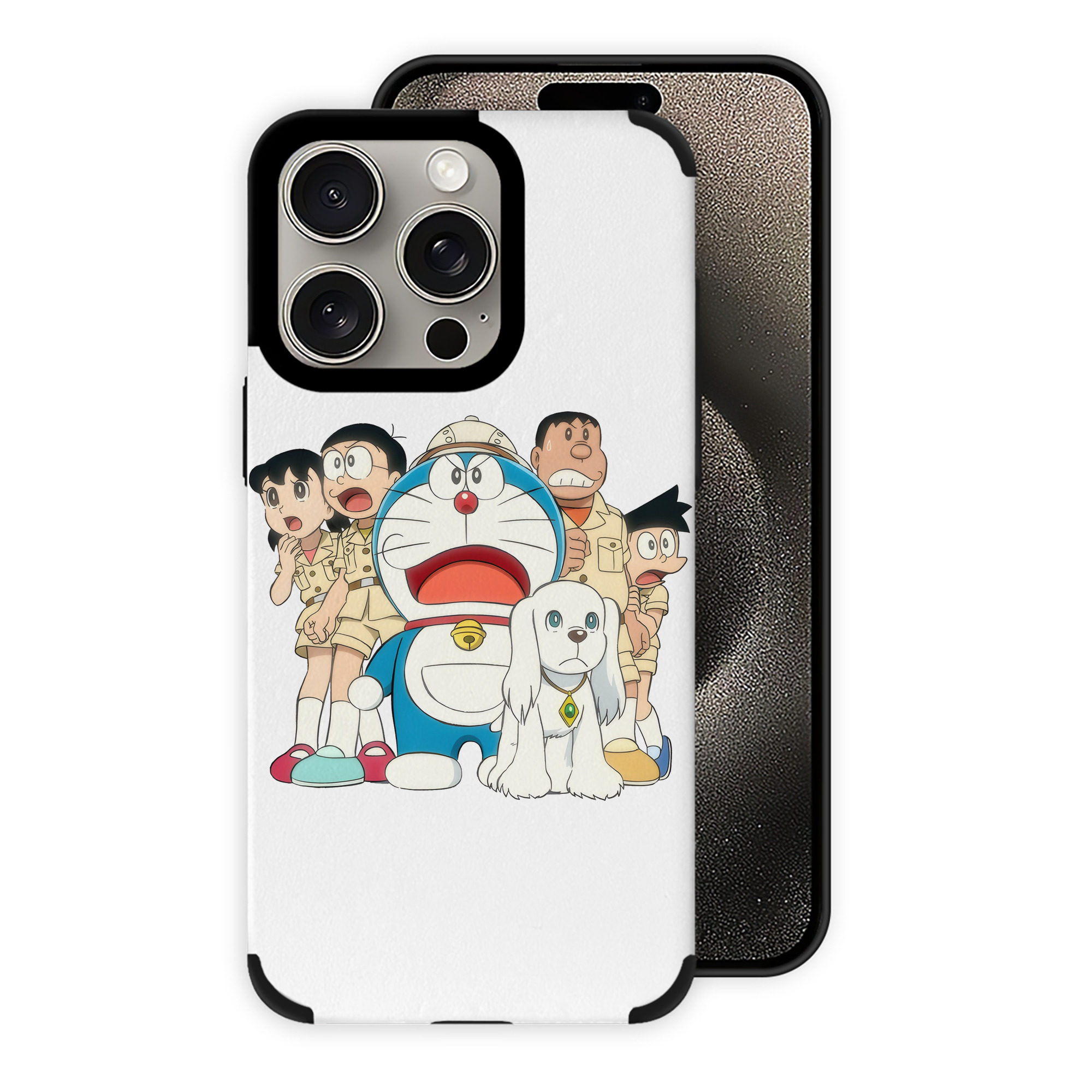 （画像用） ドラえもん Doraemon 【iPhone15ProMax対応】 PUレザー スマホケース 耐衝撃＆黄変防止