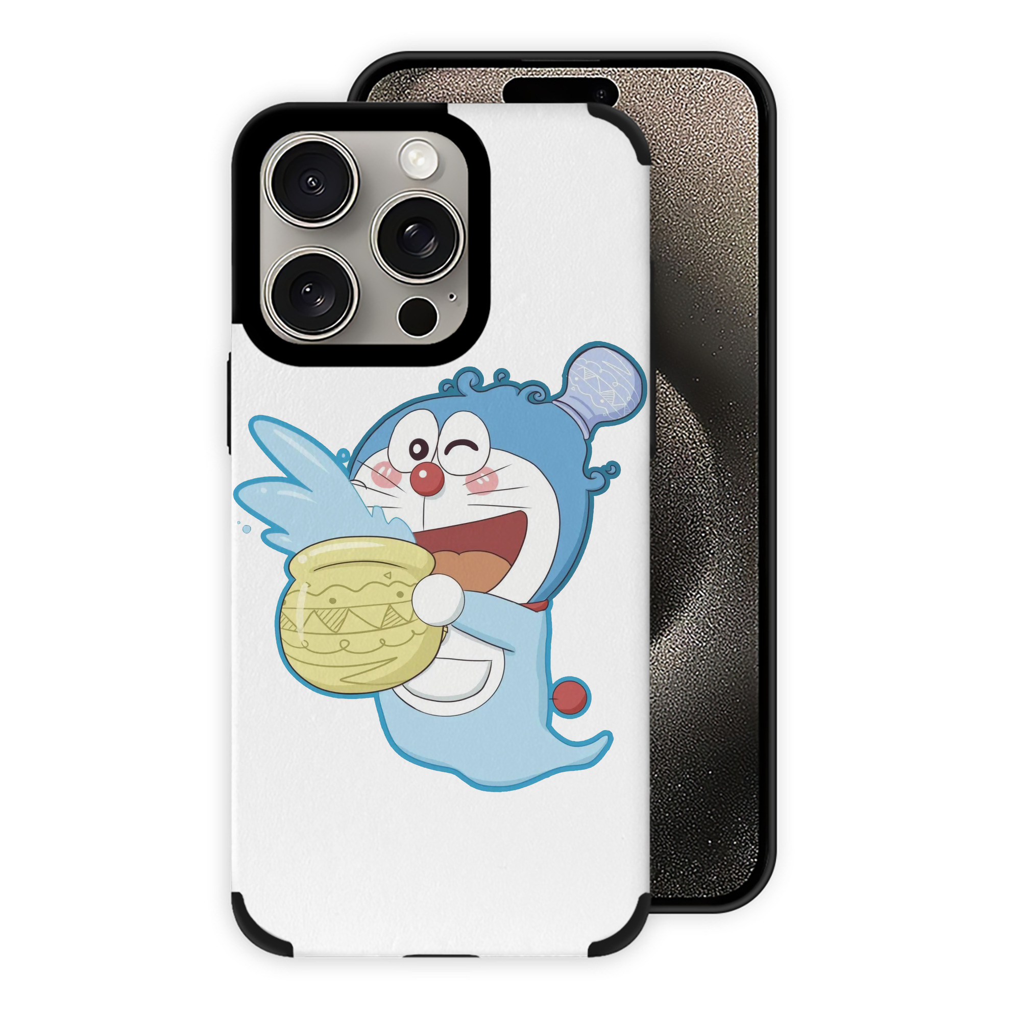 （画像用） ドラえもん Doraemon 【iPhone15ProMax対応】 PUレザー スマホケース 耐衝撃＆黄変防止