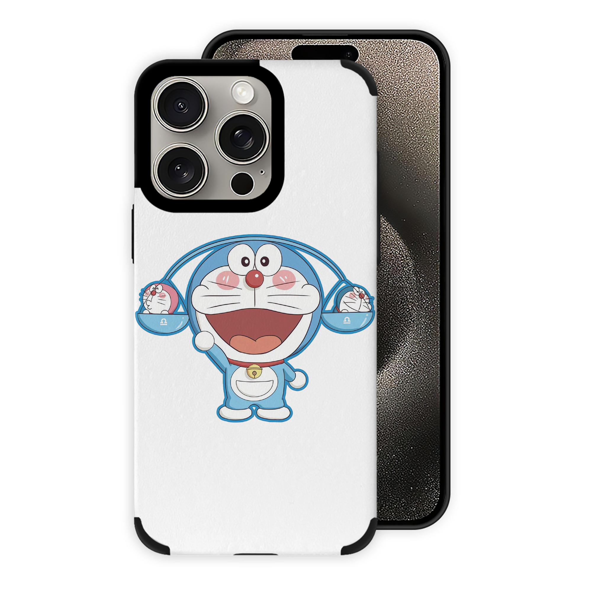 （画像用） ドラえもん Doraemon 【iPhone15ProMax対応】 PUレザー スマホケース 耐衝撃＆黄変防止