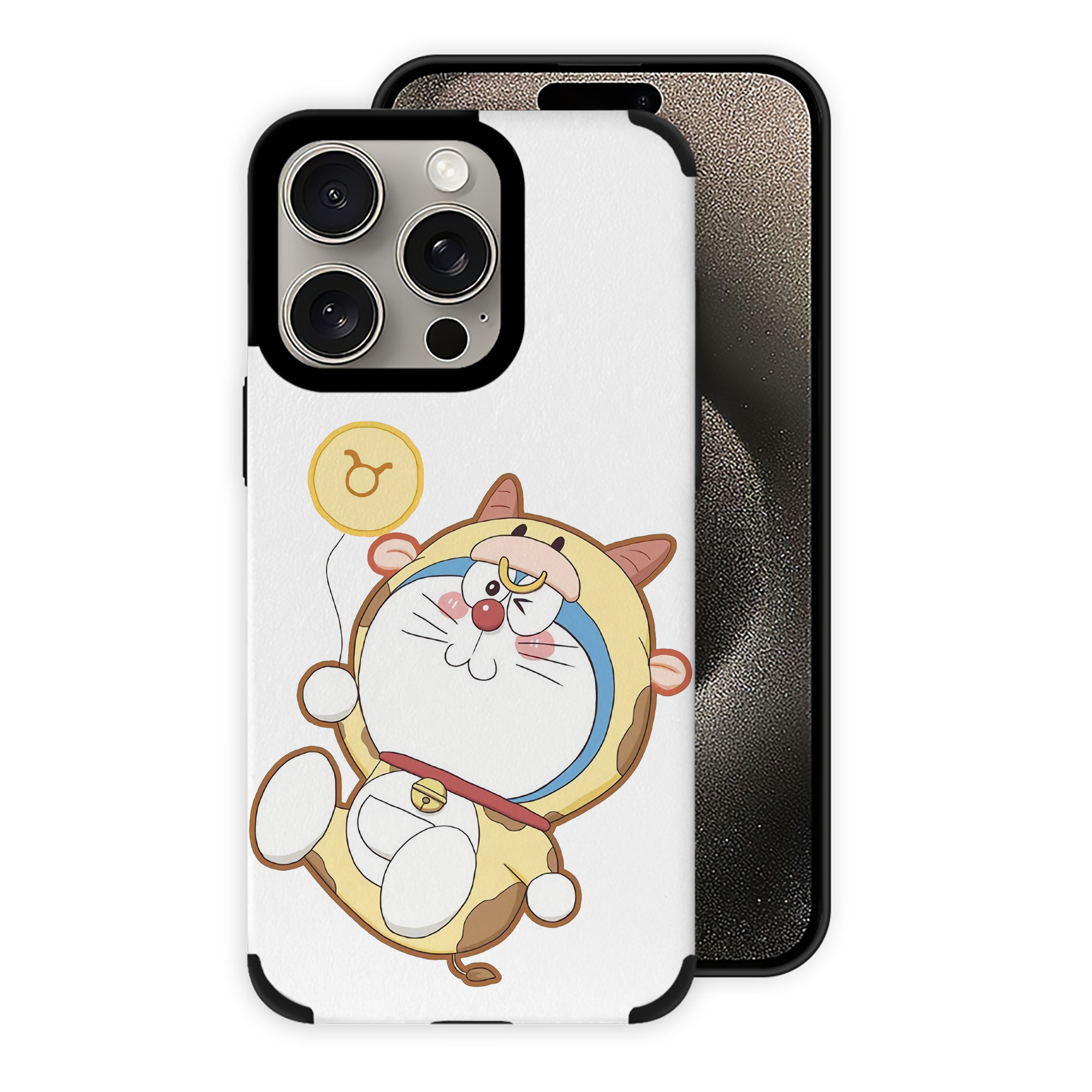 （画像用） ドラえもん Doraemon 【iPhone15ProMax対応】 PUレザー スマホケース 耐衝撃＆黄変防止