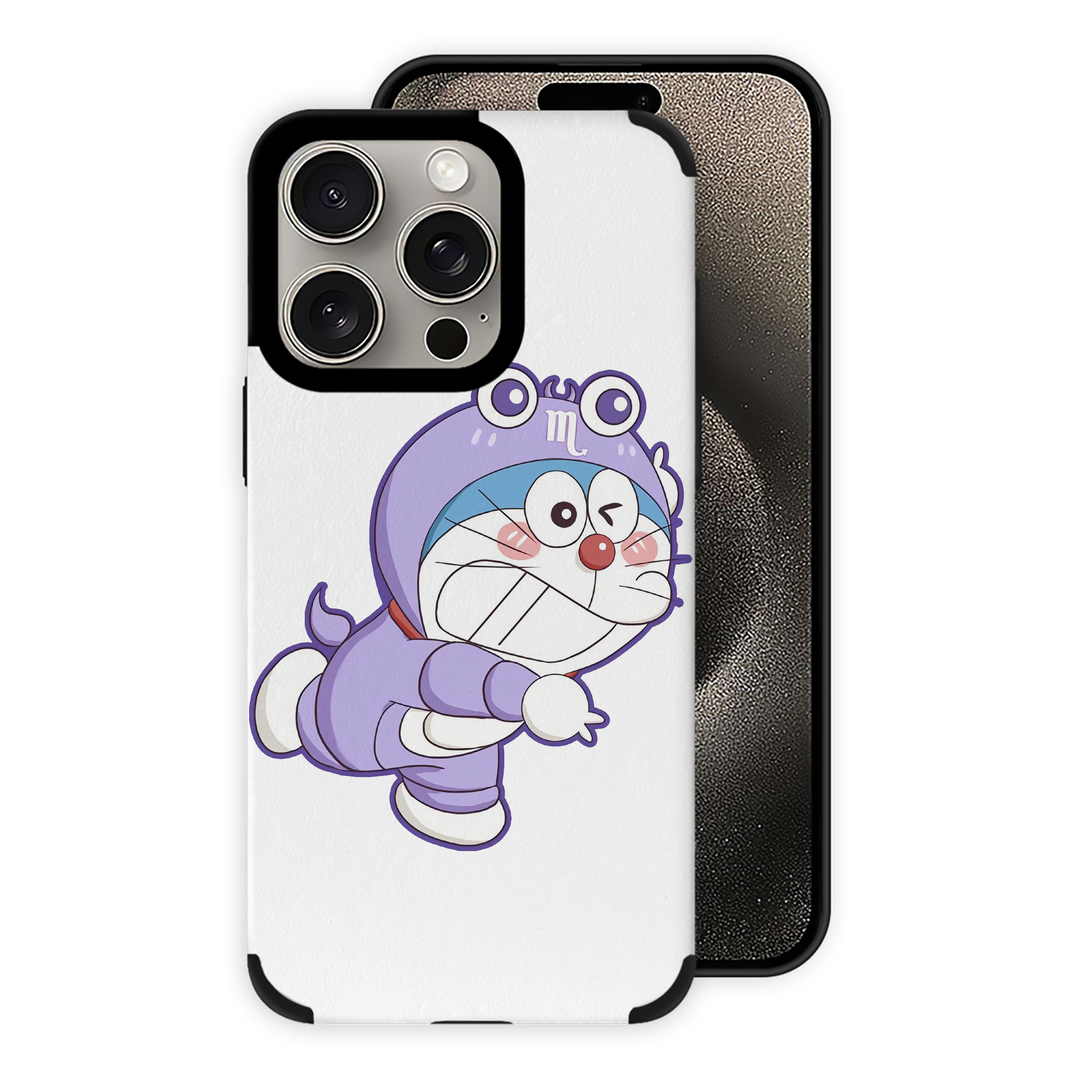 （画像用） ドラえもん Doraemon 【iPhone15ProMax対応】 PUレザー スマホケース 耐衝撃＆黄変防止