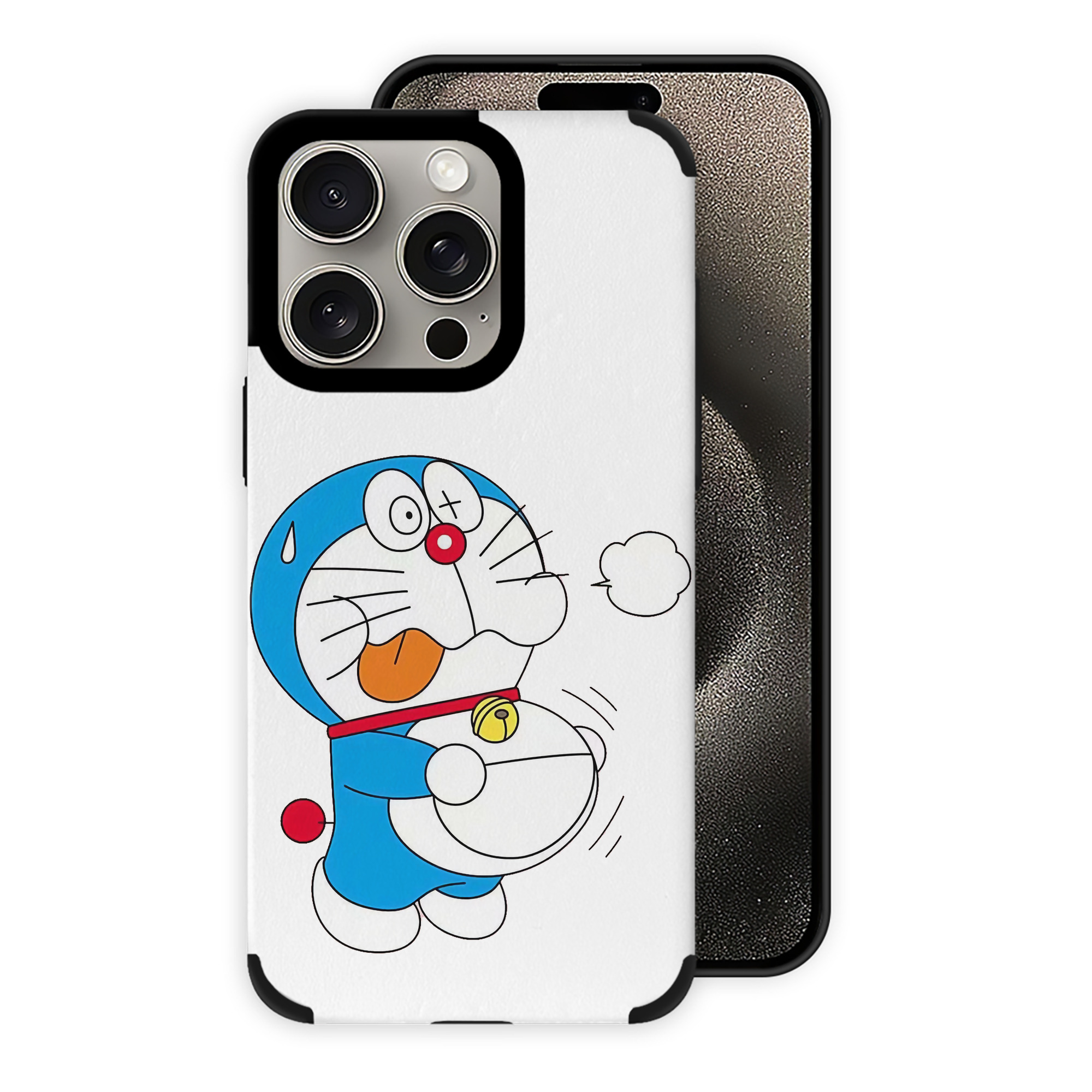 （画像用） ドラえもん Doraemon 【iPhone15ProMax対応】 PUレザー スマホケース 耐衝撃＆黄変防止