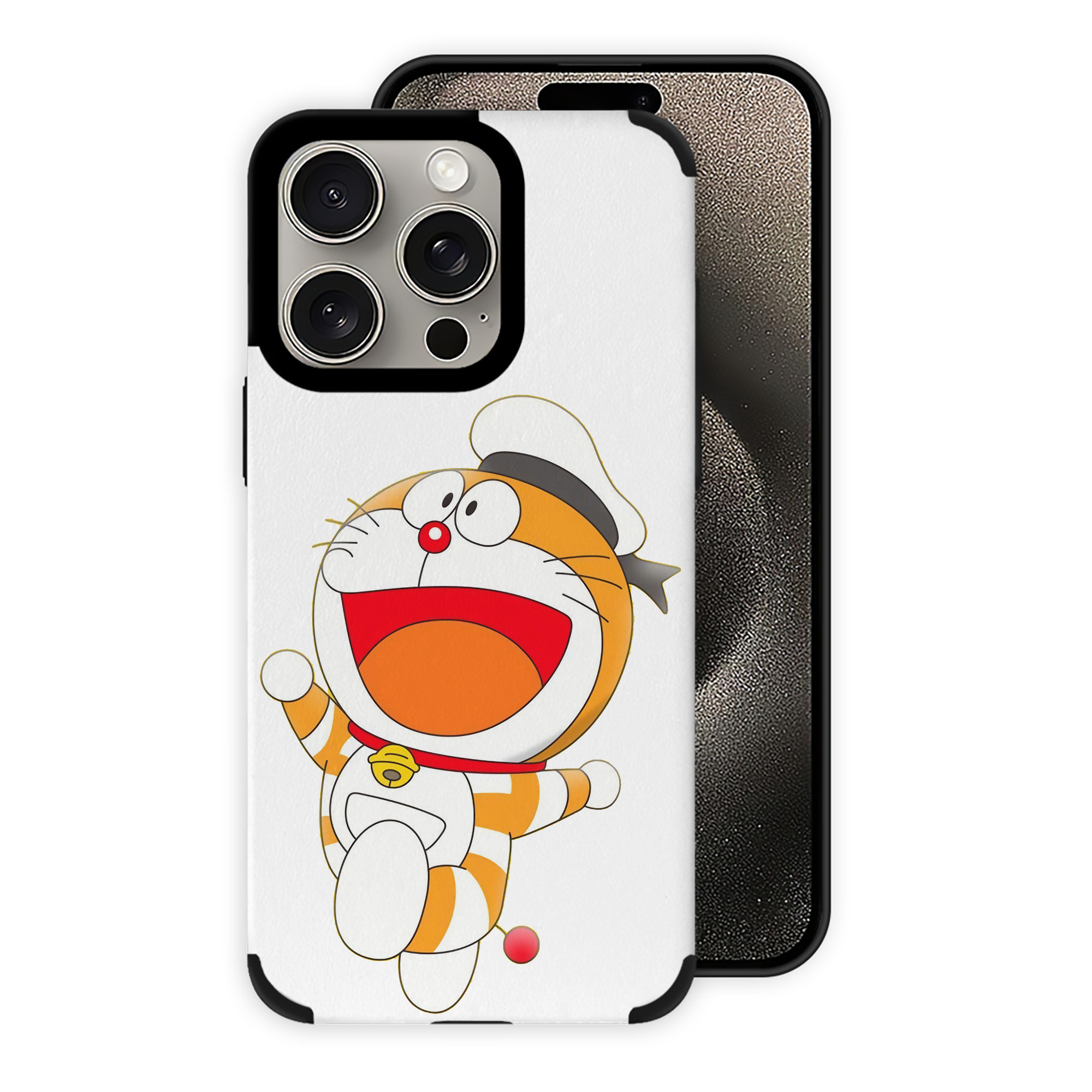 （画像用） ドラえもん Doraemon 【iPhone15ProMax対応】 PUレザー スマホケース 耐衝撃＆黄変防止