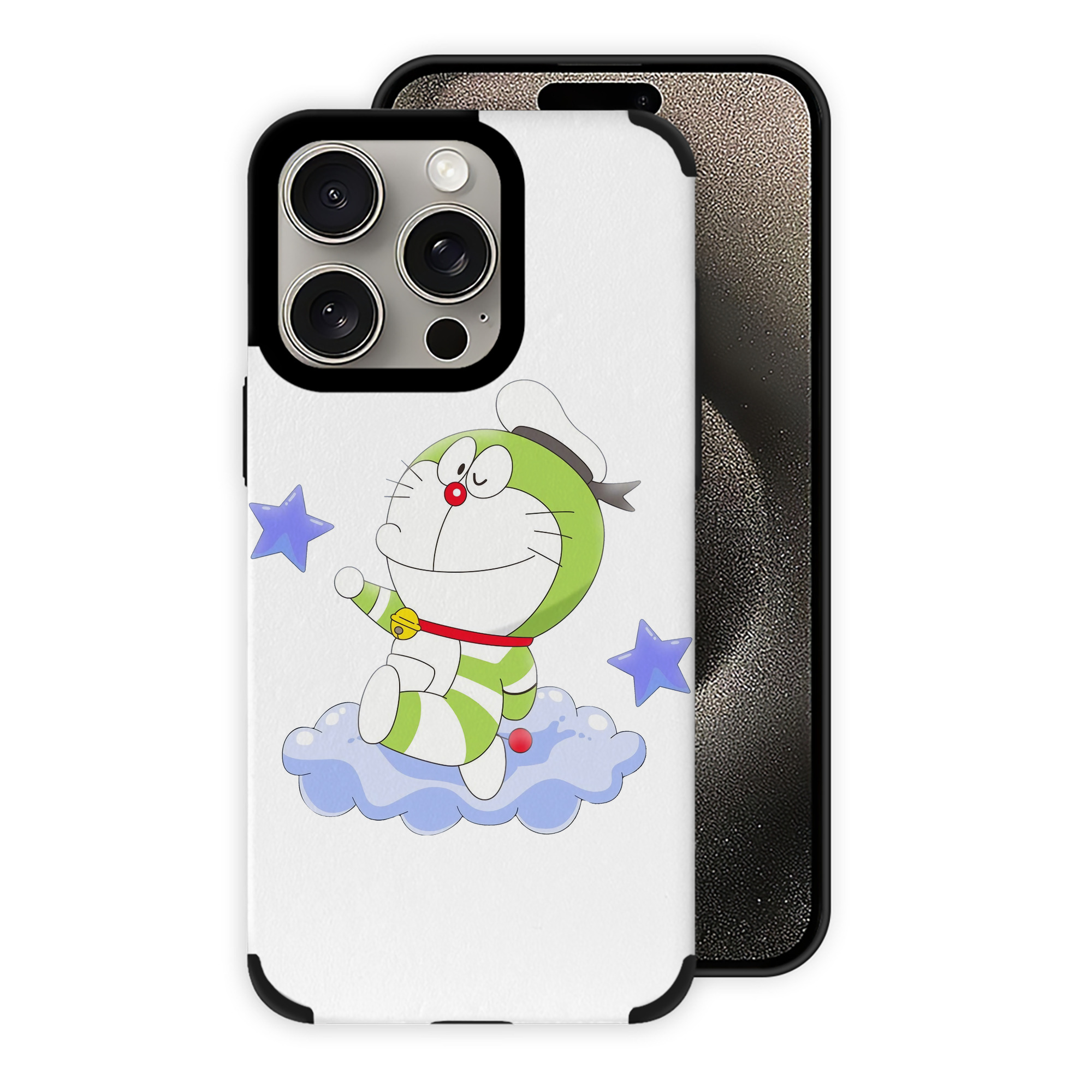 （画像用） ドラえもん Doraemon 【iPhone15ProMax対応】 PUレザー スマホケース 耐衝撃＆黄変防止