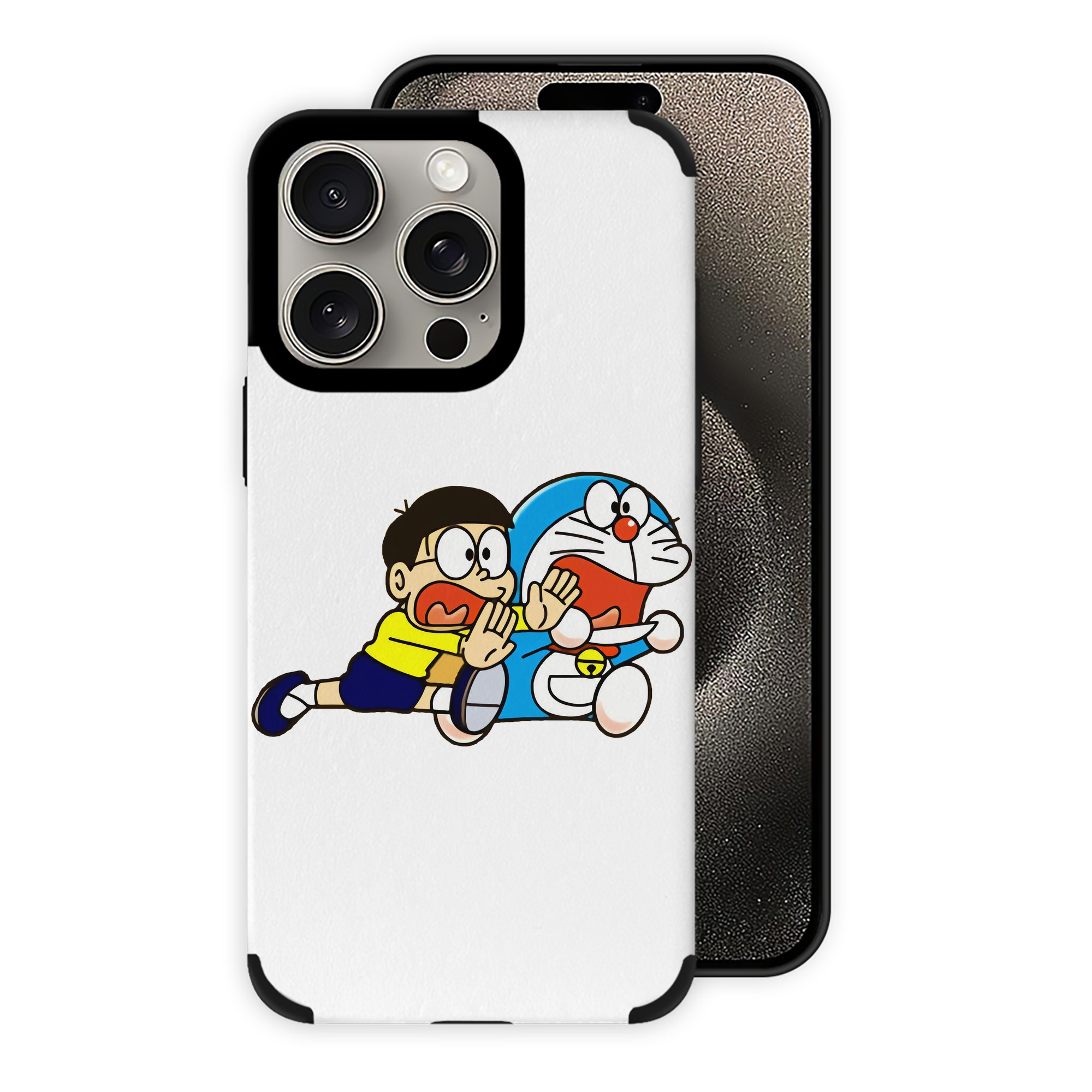 （画像用） ドラえもん Doraemon 【iPhone15ProMax対応】 PUレザー スマホケース 耐衝撃＆黄変防止