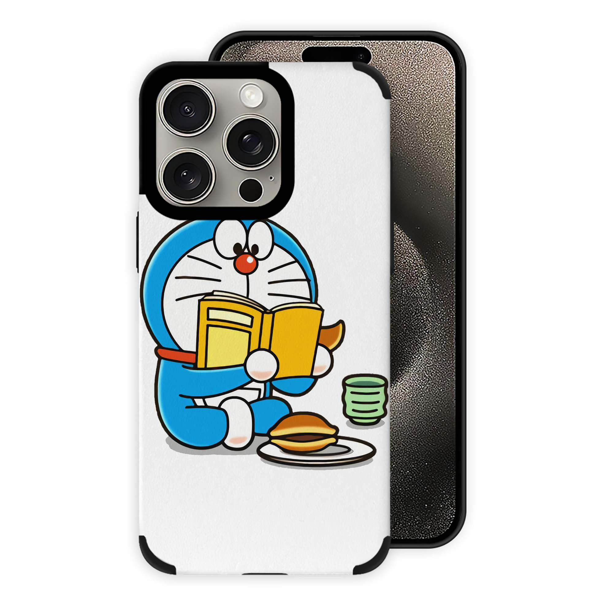 （画像用） ドラえもん Doraemon 【iPhone15ProMax対応】 PUレザー スマホケース 耐衝撃＆黄変防止