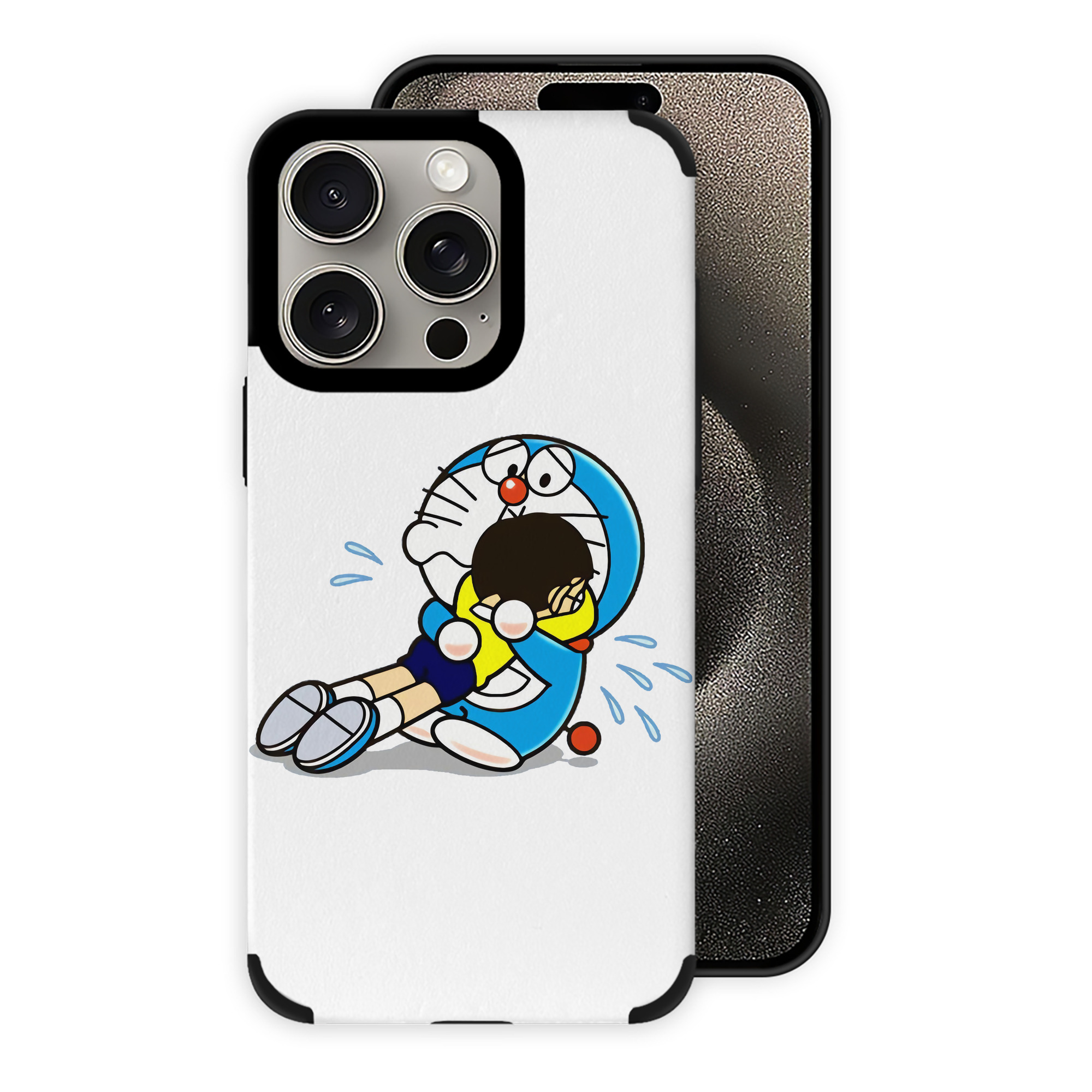 （画像用） ドラえもん Doraemon 【iPhone15ProMax対応】 PUレザー スマホケース 耐衝撃＆黄変防止