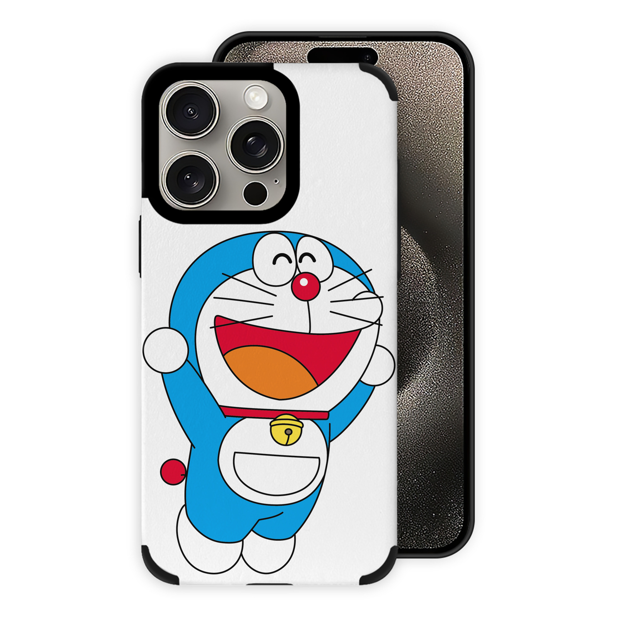 （画像用） ドラえもん Doraemon 【iPhone15ProMax対応】 PUレザー スマホケース 耐衝撃＆黄変防止