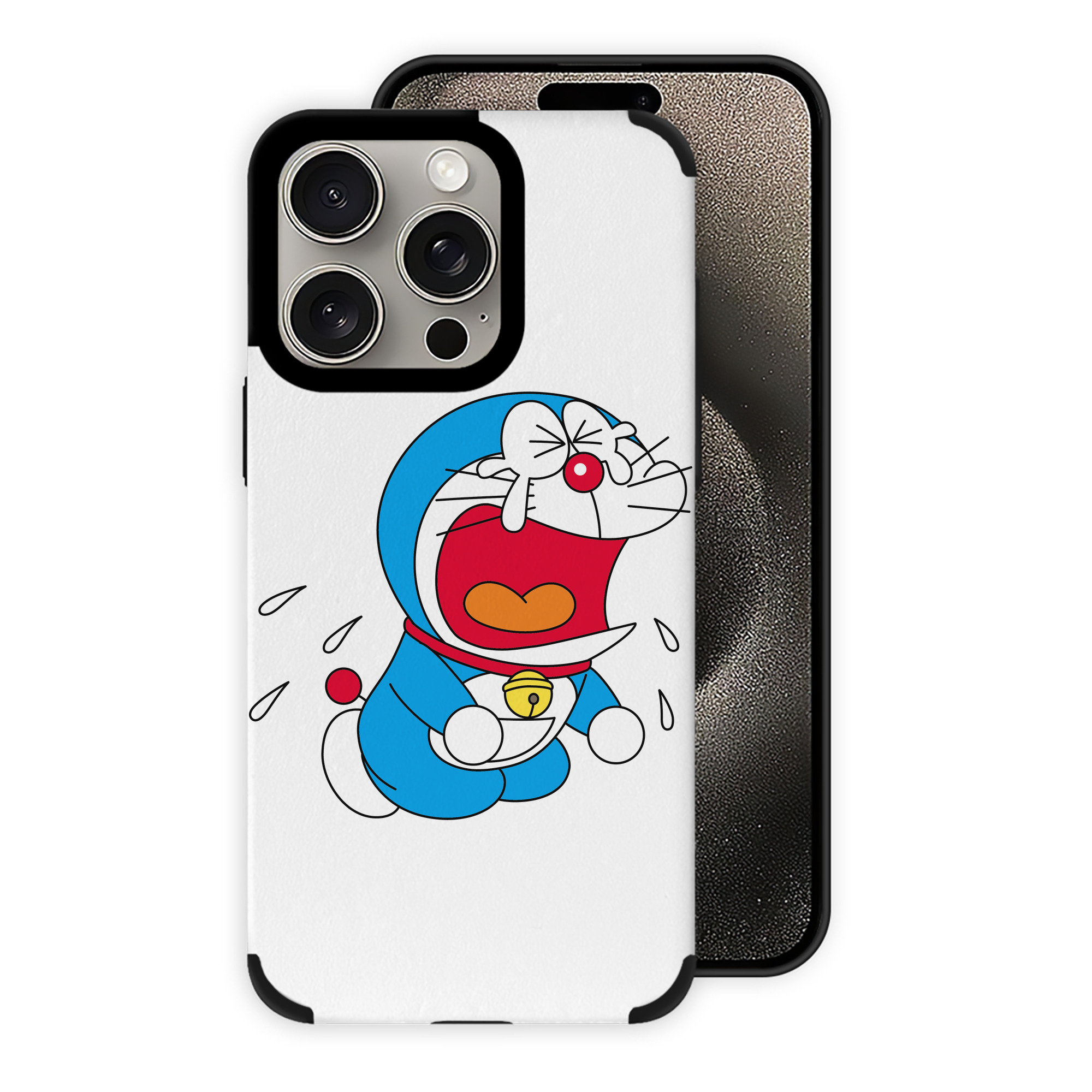 （画像用） ドラえもん Doraemon 【iPhone15ProMax対応】 PUレザー スマホケース 耐衝撃＆黄変防止