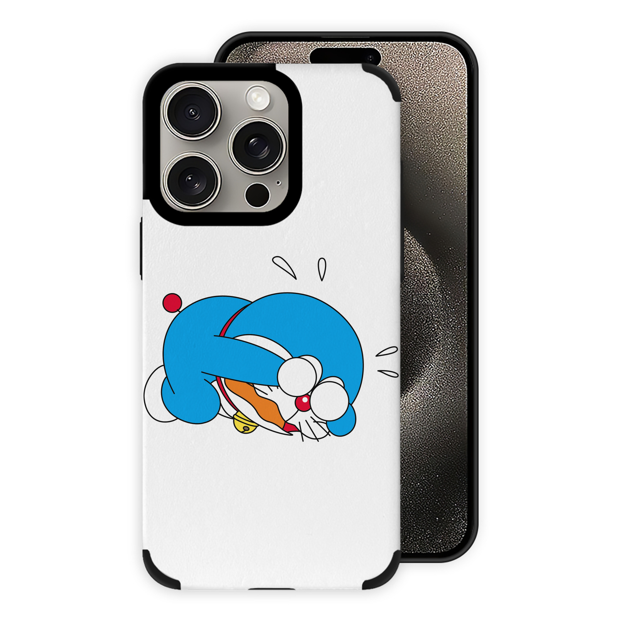 （画像用） ドラえもん Doraemon 【iPhone15ProMax対応】 PUレザー スマホケース 耐衝撃＆黄変防止