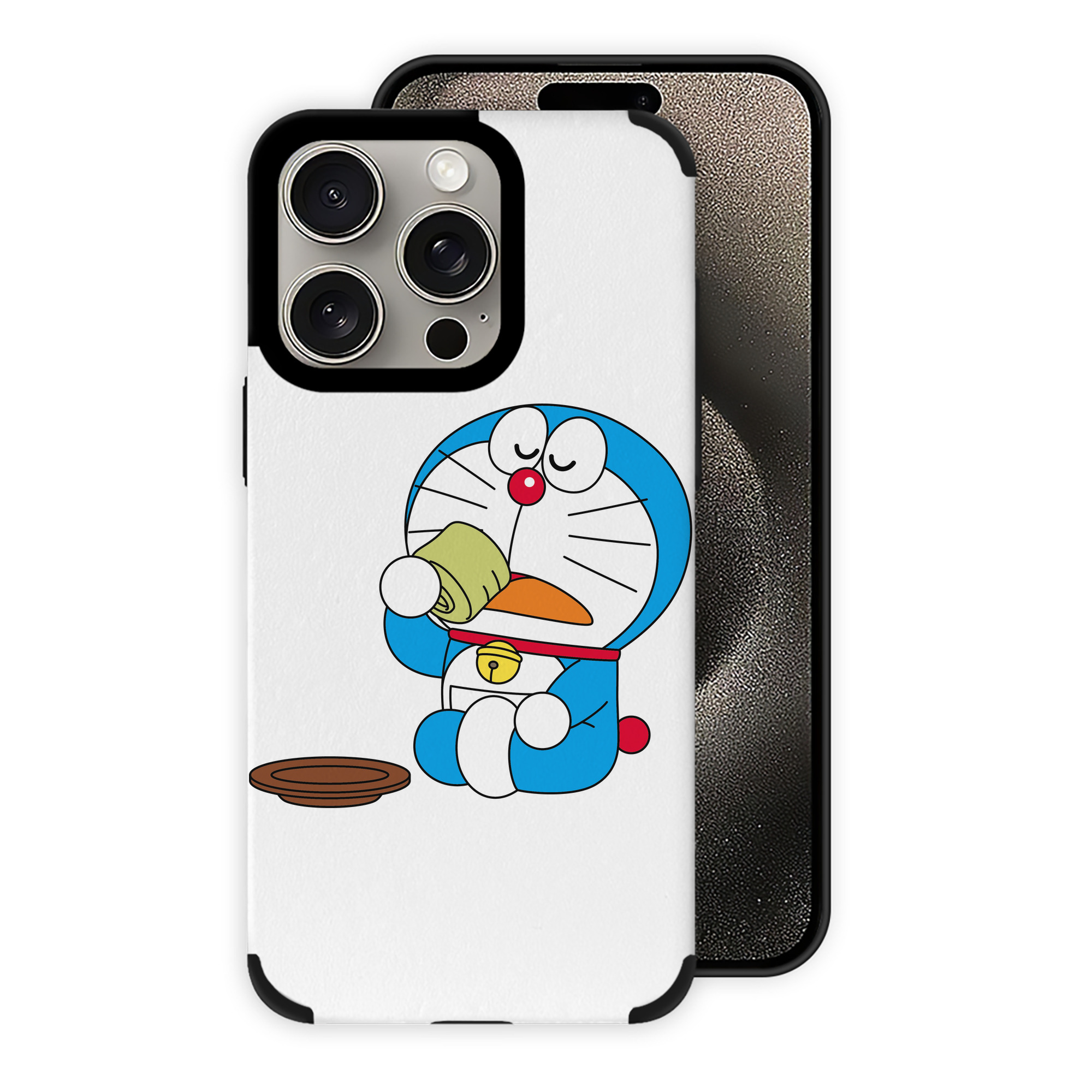 （画像用） ドラえもん Doraemon 【iPhone15ProMax対応】 PUレザー スマホケース 耐衝撃＆黄変防止