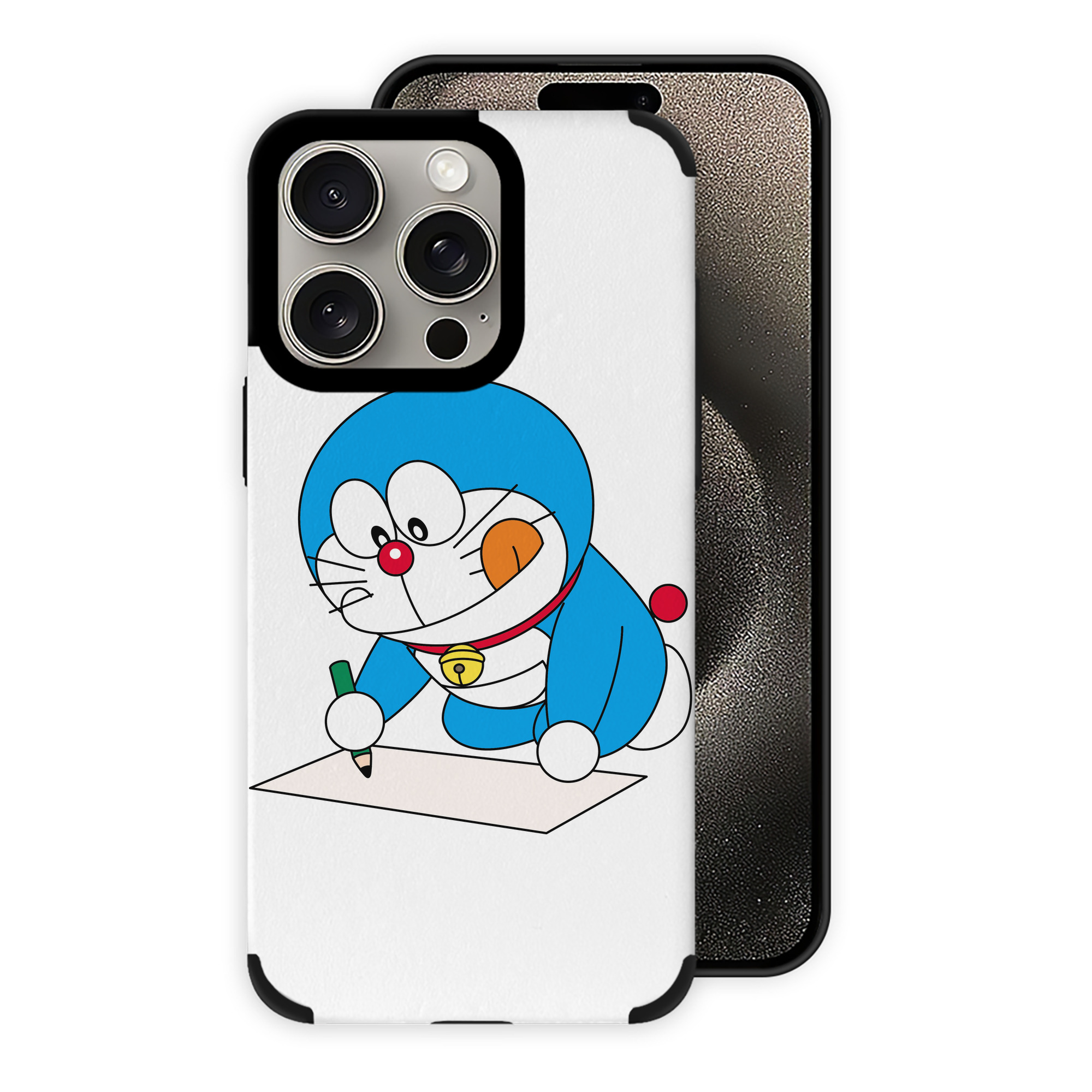 （画像用） ドラえもん Doraemon 【iPhone15ProMax対応】 PUレザー スマホケース 耐衝撃＆黄変防止
