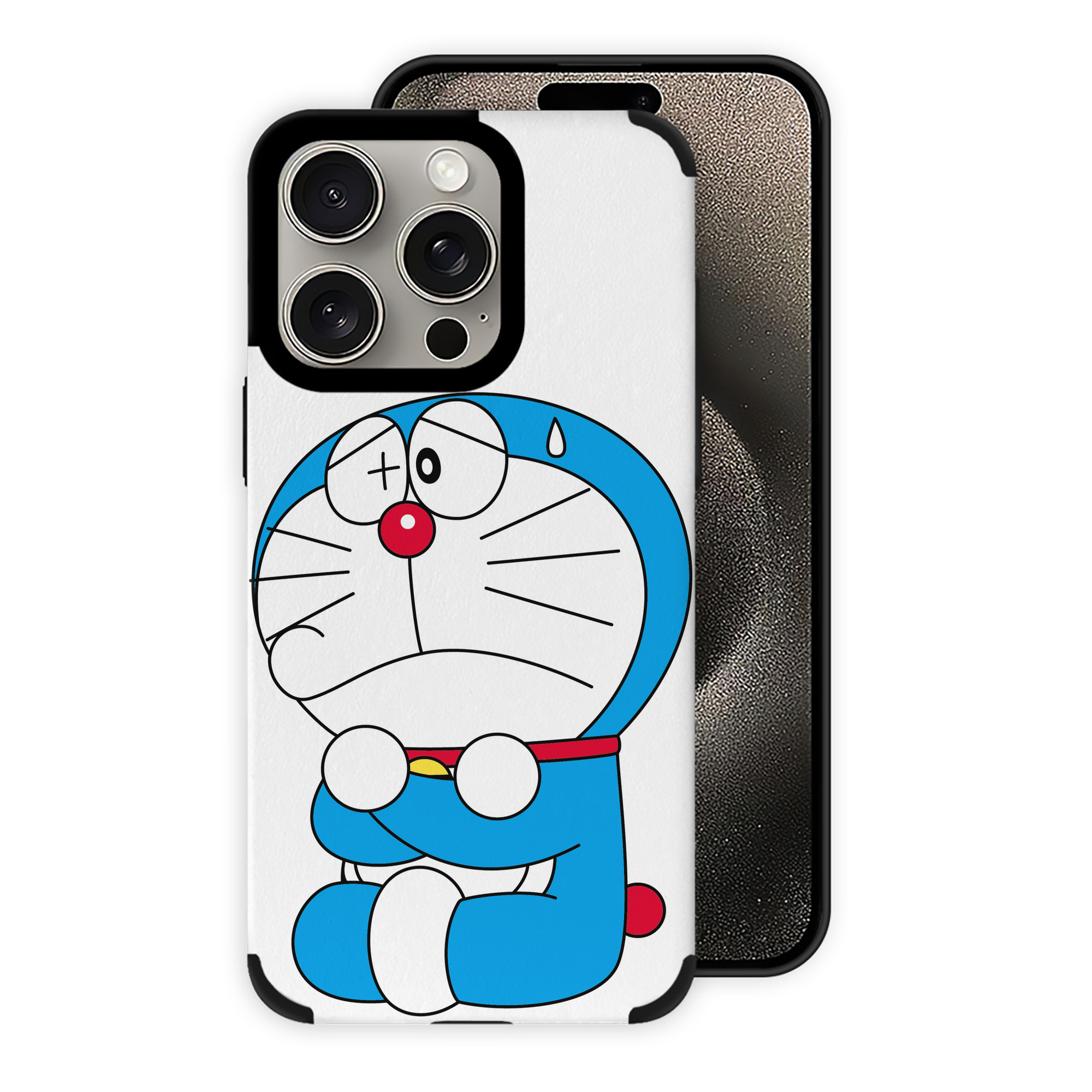 （画像用） ドラえもん Doraemon 【iPhone15ProMax対応】 PUレザー スマホケース 耐衝撃＆黄変防止