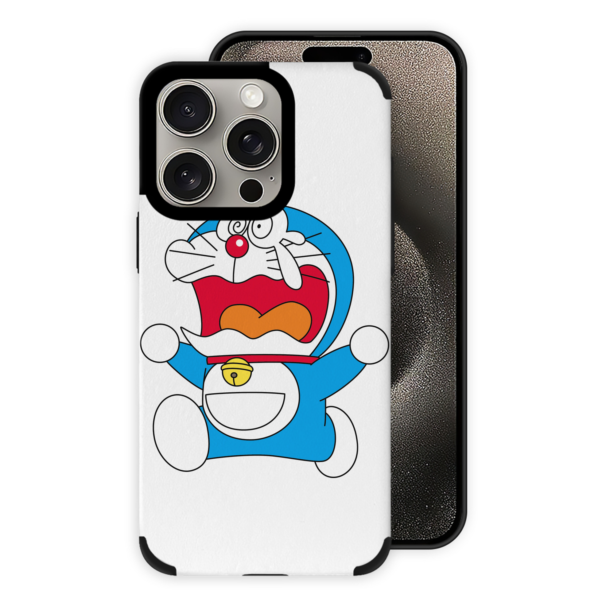 （画像用） ドラえもん Doraemon 【iPhone15ProMax対応】 PUレザー スマホケース 耐衝撃＆黄変防止