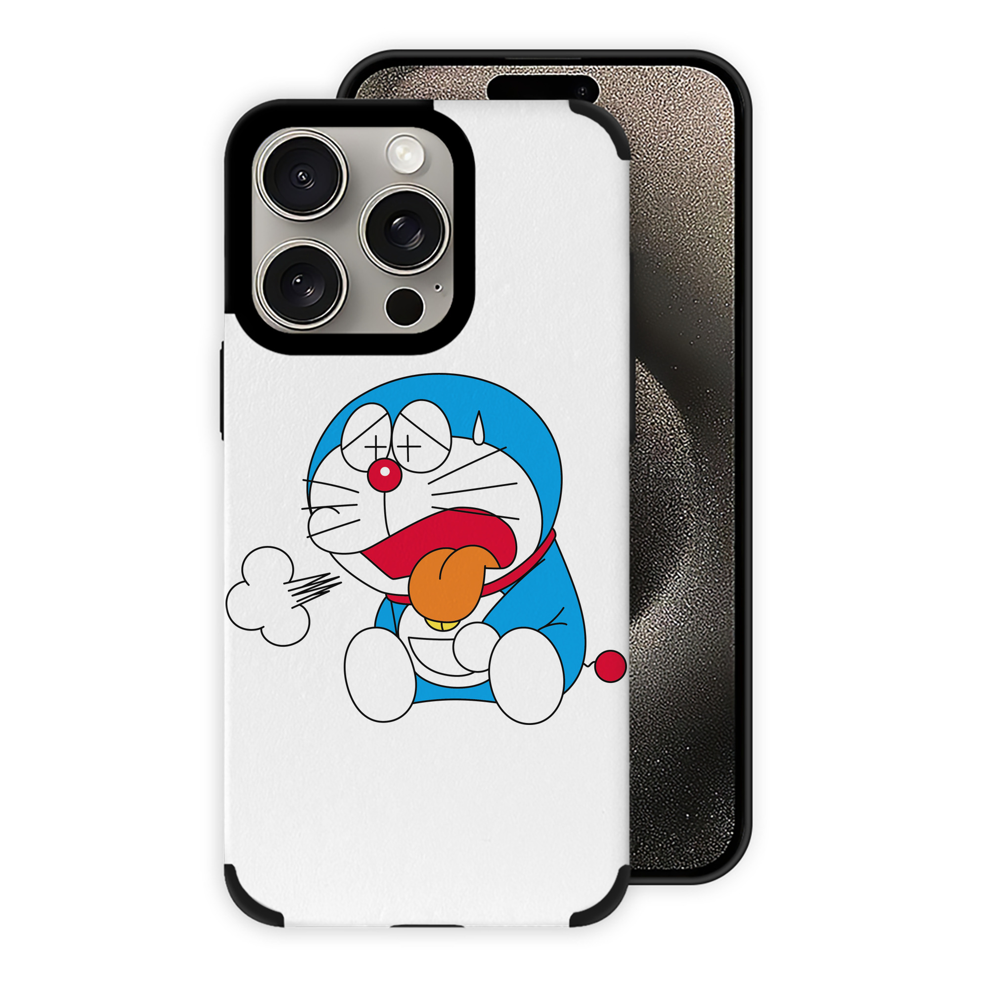 （画像用） ドラえもん Doraemon 【iPhone15ProMax対応】 PUレザー スマホケース 耐衝撃＆黄変防止