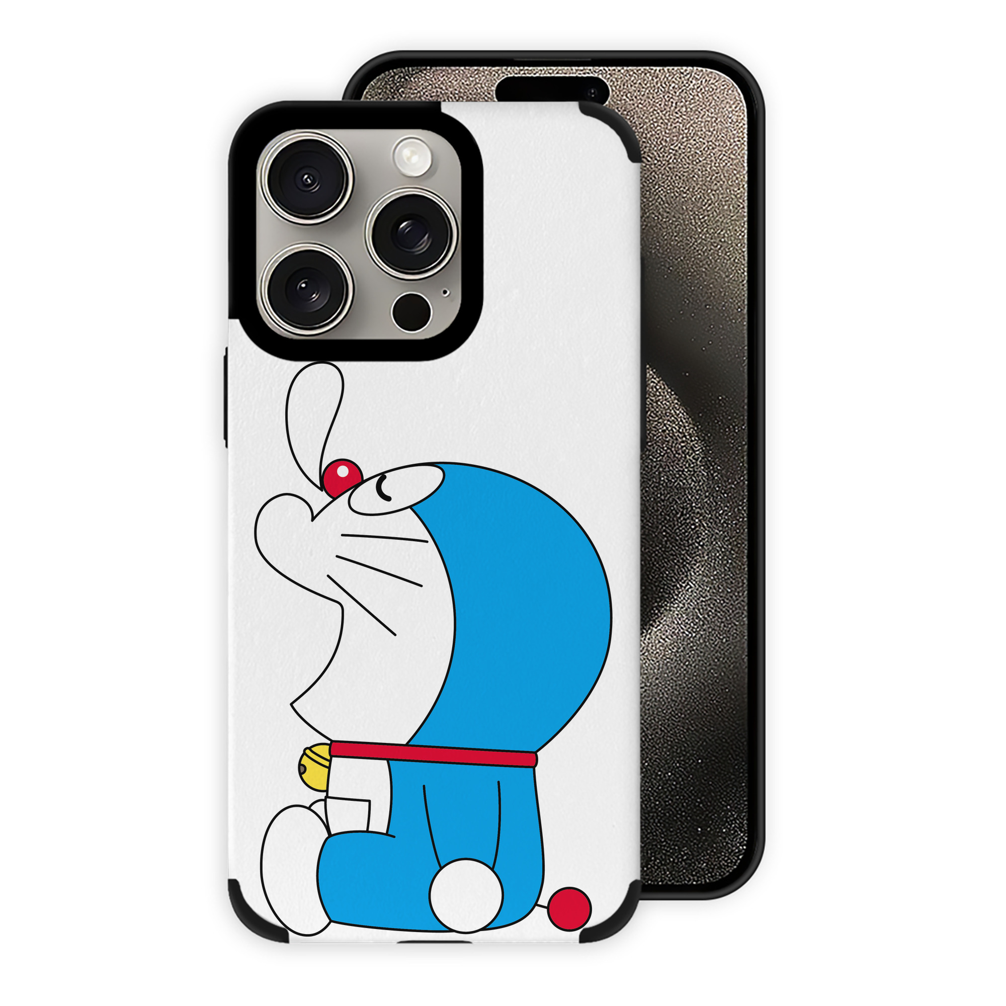 （画像用） ドラえもん Doraemon 【iPhone15ProMax対応】 PUレザー スマホケース 耐衝撃＆黄変防止