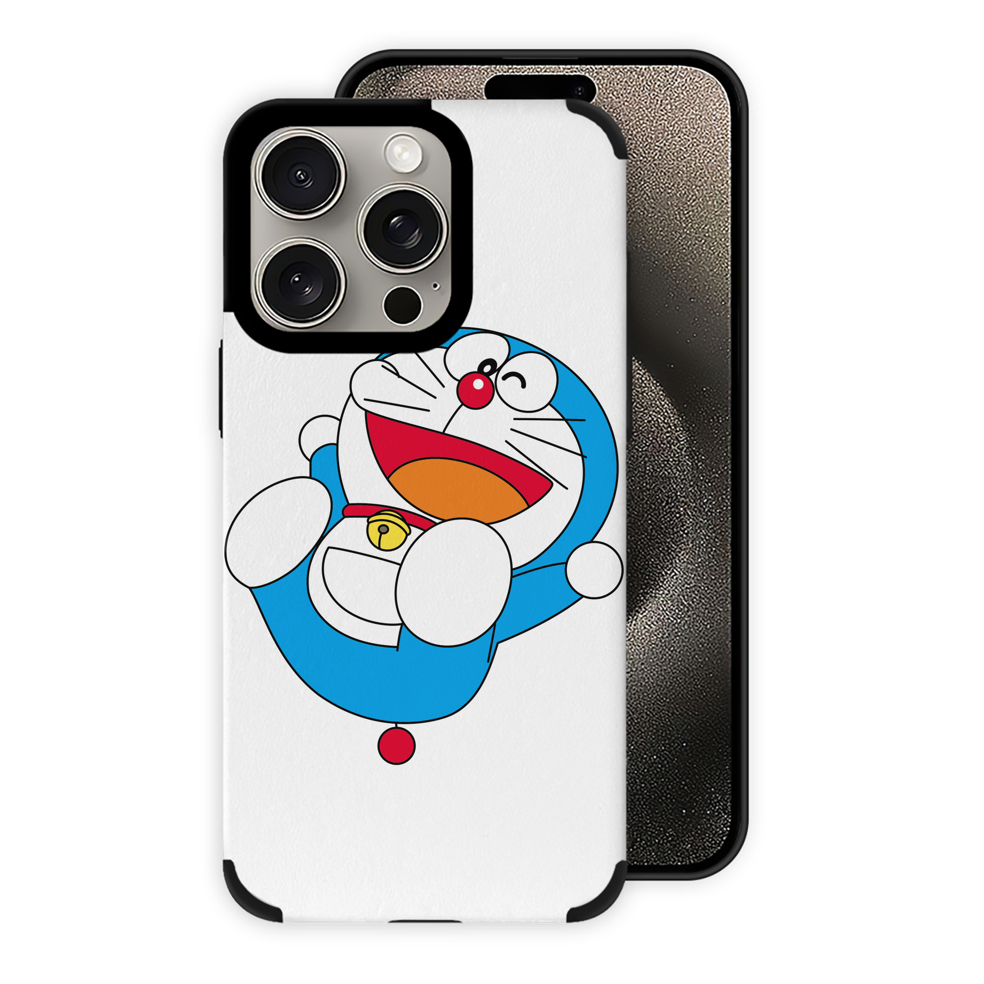 （画像用） ドラえもん Doraemon 【iPhone15ProMax対応】 PUレザー スマホケース 耐衝撃＆黄変防止
