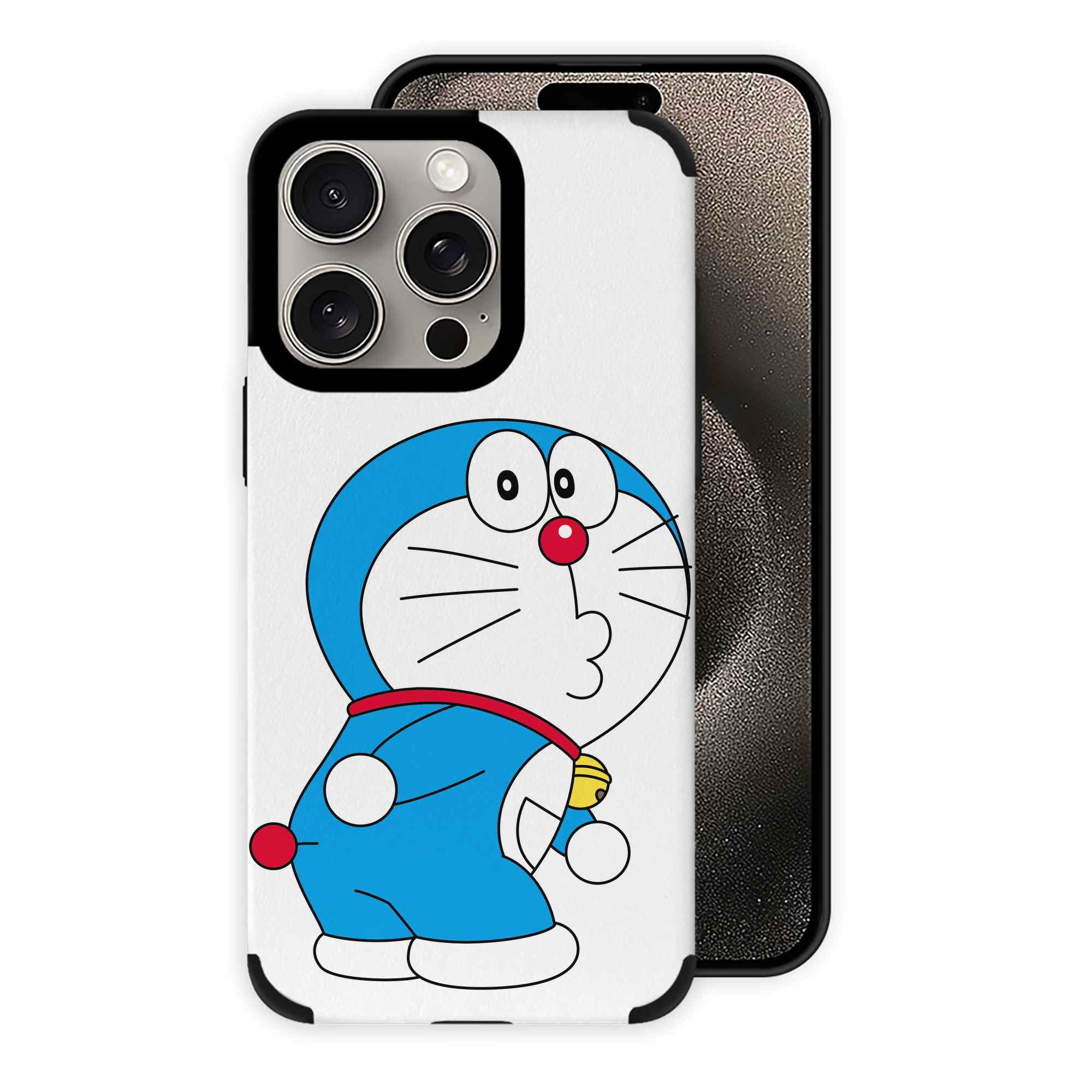（画像用） ドラえもん Doraemon 【iPhone15ProMax対応】 PUレザー スマホケース 耐衝撃＆黄変防止
