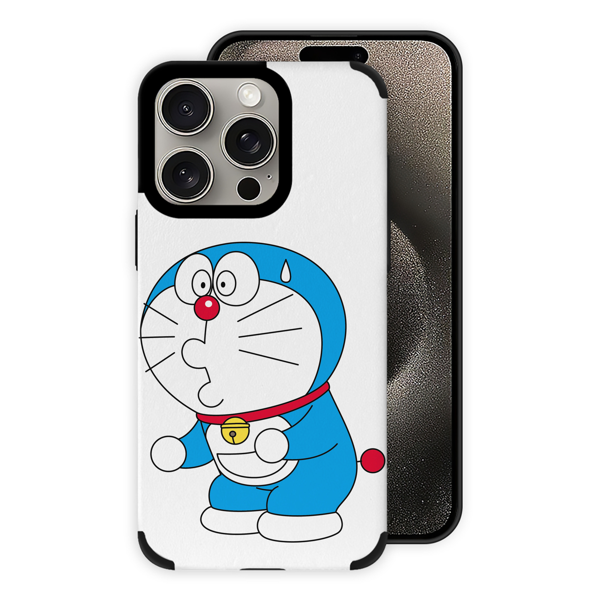 （画像用） ドラえもん Doraemon 【iPhone15ProMax対応】 PUレザー スマホケース 耐衝撃＆黄変防止
