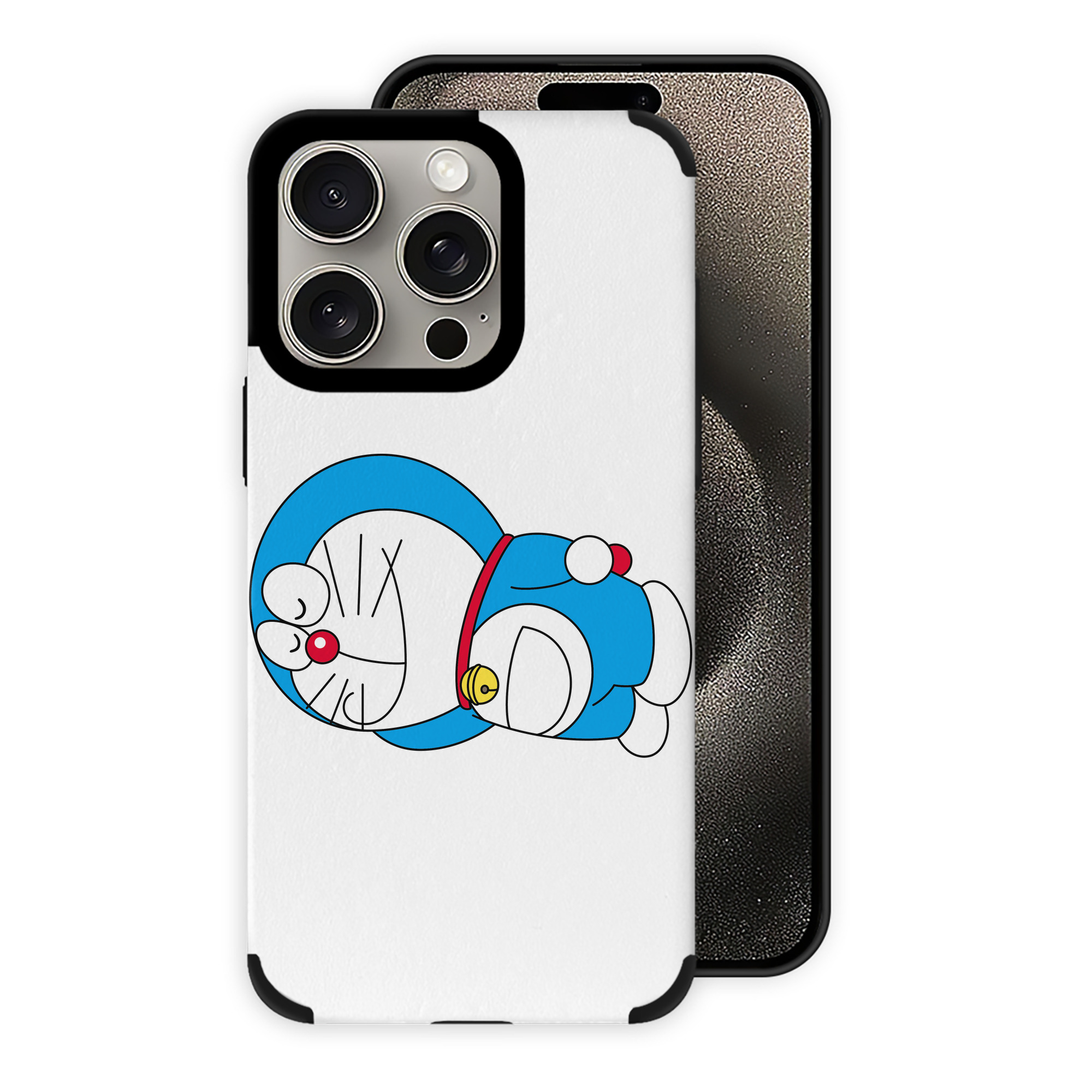 （画像用） ドラえもん Doraemon 【iPhone15ProMax対応】 PUレザー スマホケース 耐衝撃＆黄変防止