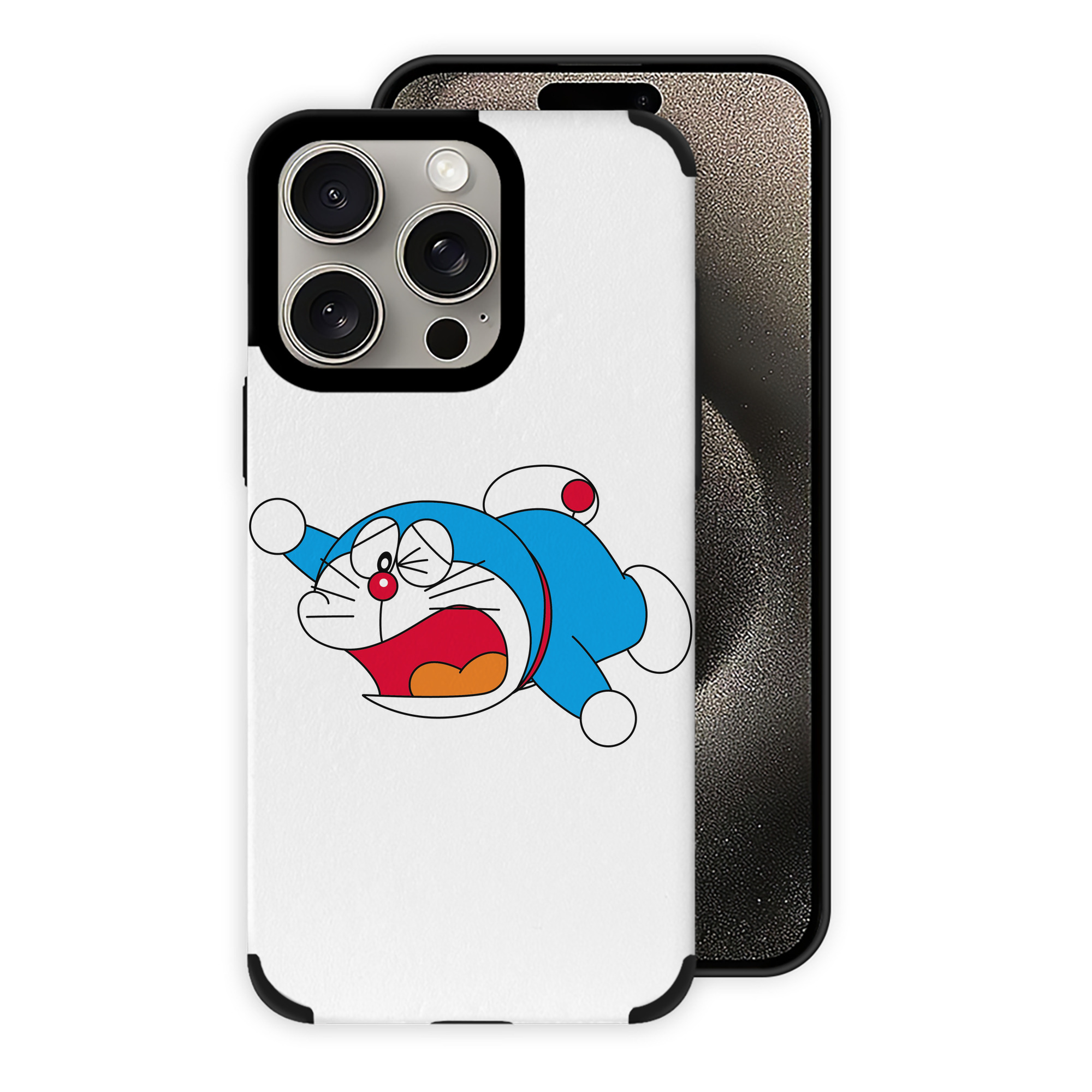 （画像用） ドラえもん Doraemon 【iPhone15ProMax対応】 PUレザー スマホケース 耐衝撃＆黄変防止