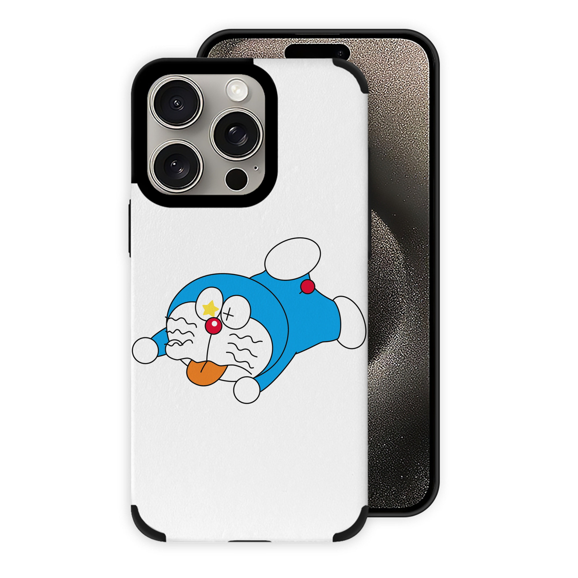 （画像用） ドラえもん Doraemon 【iPhone15ProMax対応】 PUレザー スマホケース 耐衝撃＆黄変防止
