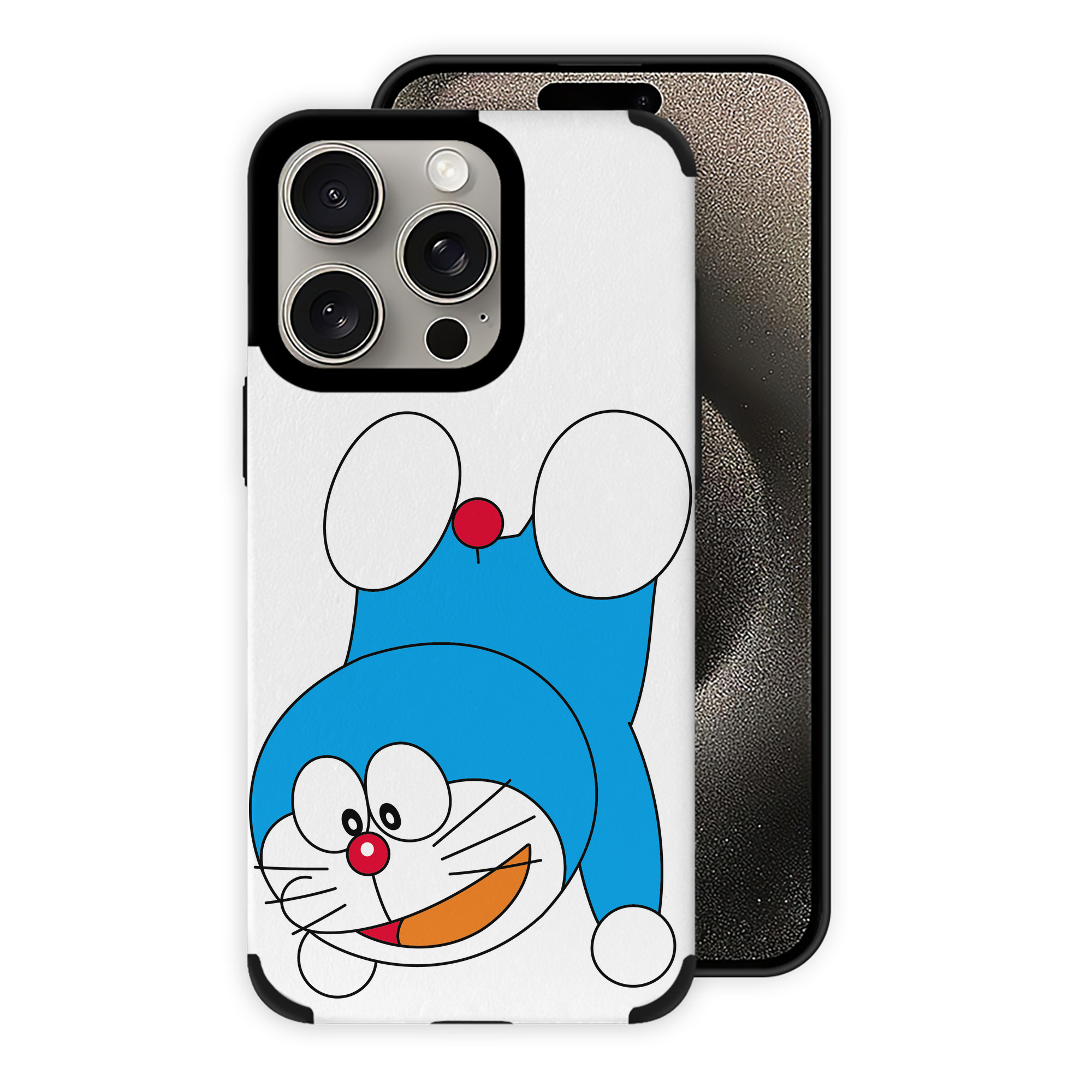 （画像用） ドラえもん Doraemon 【iPhone15ProMax対応】 PUレザー スマホケース 耐衝撃＆黄変防止