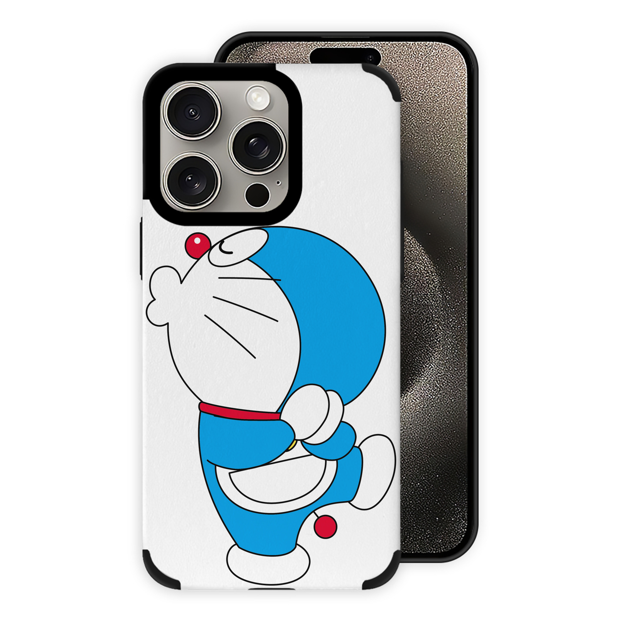 （画像用） ドラえもん Doraemon 【iPhone15ProMax対応】 PUレザー スマホケース 耐衝撃＆黄変防止