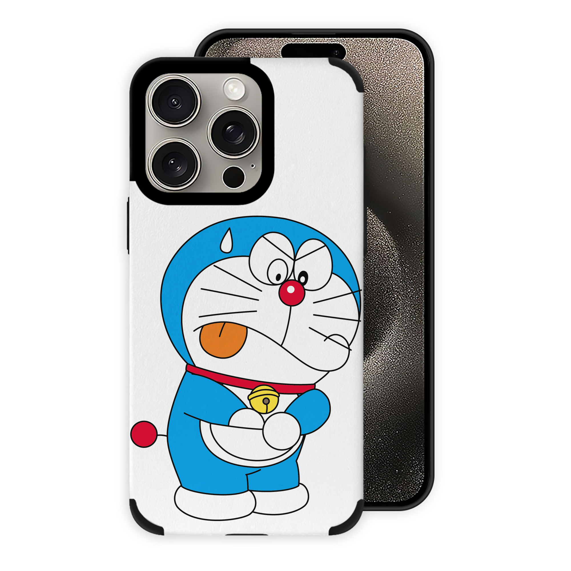 （画像用） ドラえもん Doraemon 【iPhone15ProMax対応】 PUレザー スマホケース 耐衝撃＆黄変防止