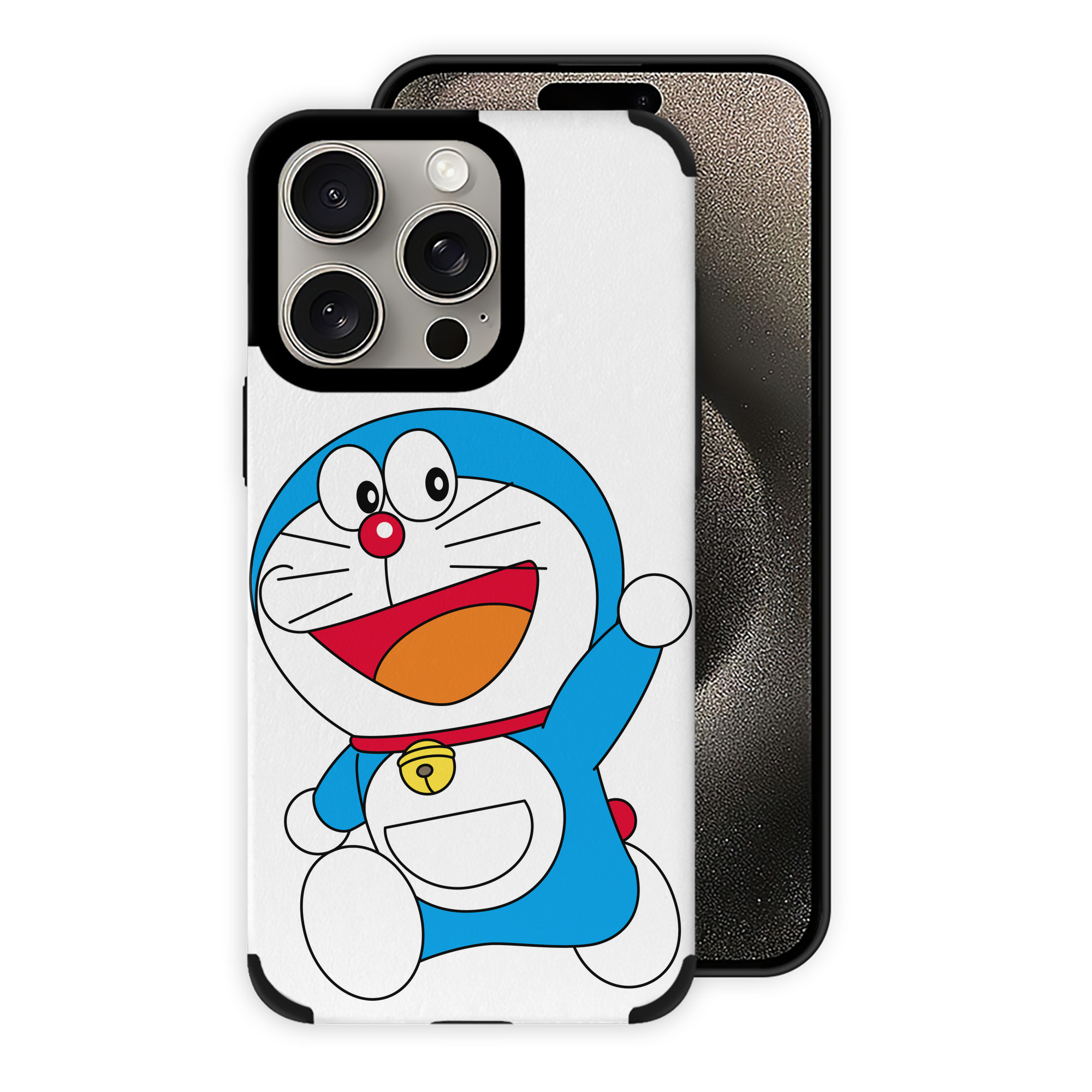 （画像用） ドラえもん Doraemon 【iPhone15ProMax対応】 PUレザー スマホケース 耐衝撃＆黄変防止