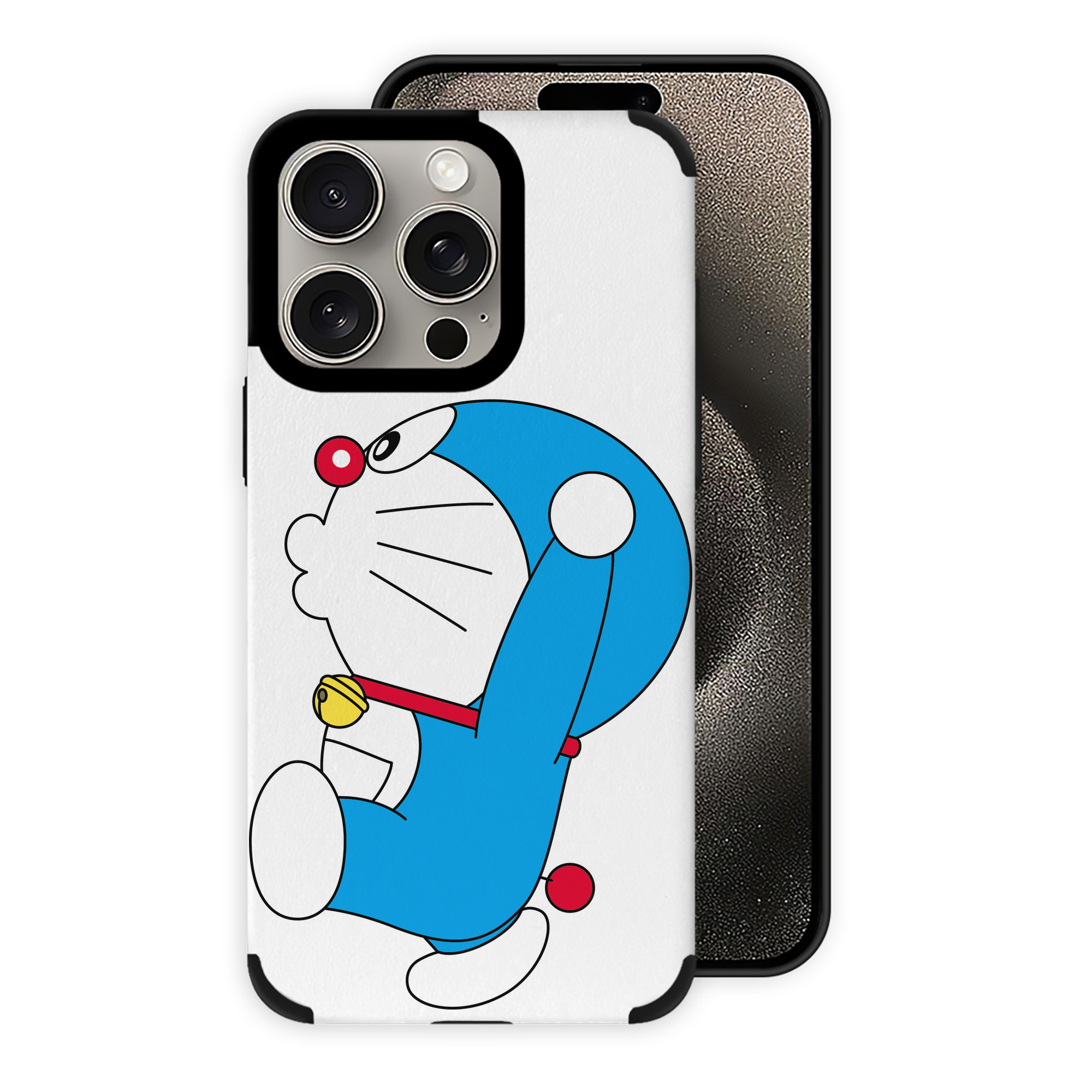 （画像用） ドラえもん Doraemon 【iPhone15ProMax対応】 PUレザー スマホケース 耐衝撃＆黄変防止