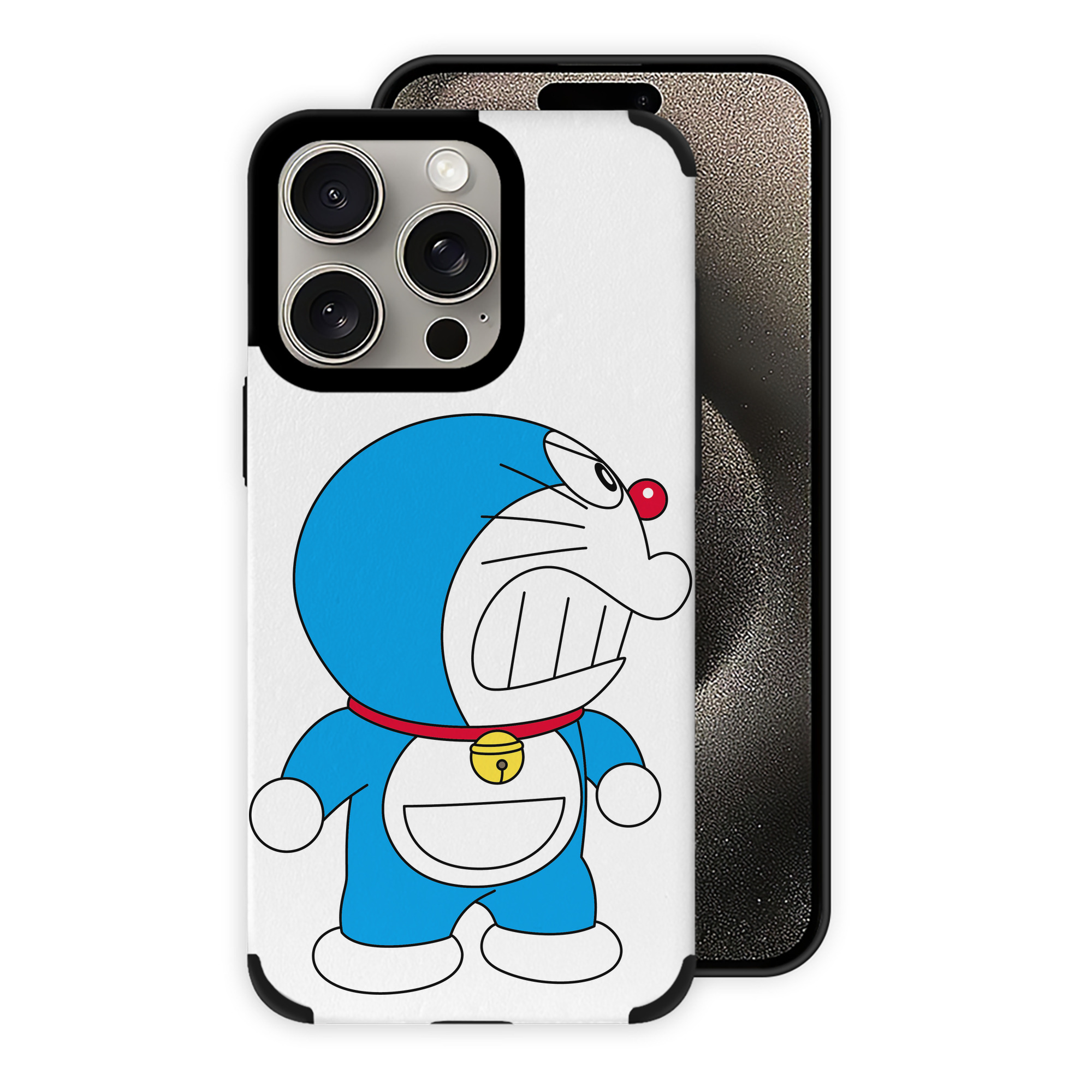 （画像用） ドラえもん Doraemon 【iPhone15ProMax対応】 PUレザー スマホケース 耐衝撃＆黄変防止